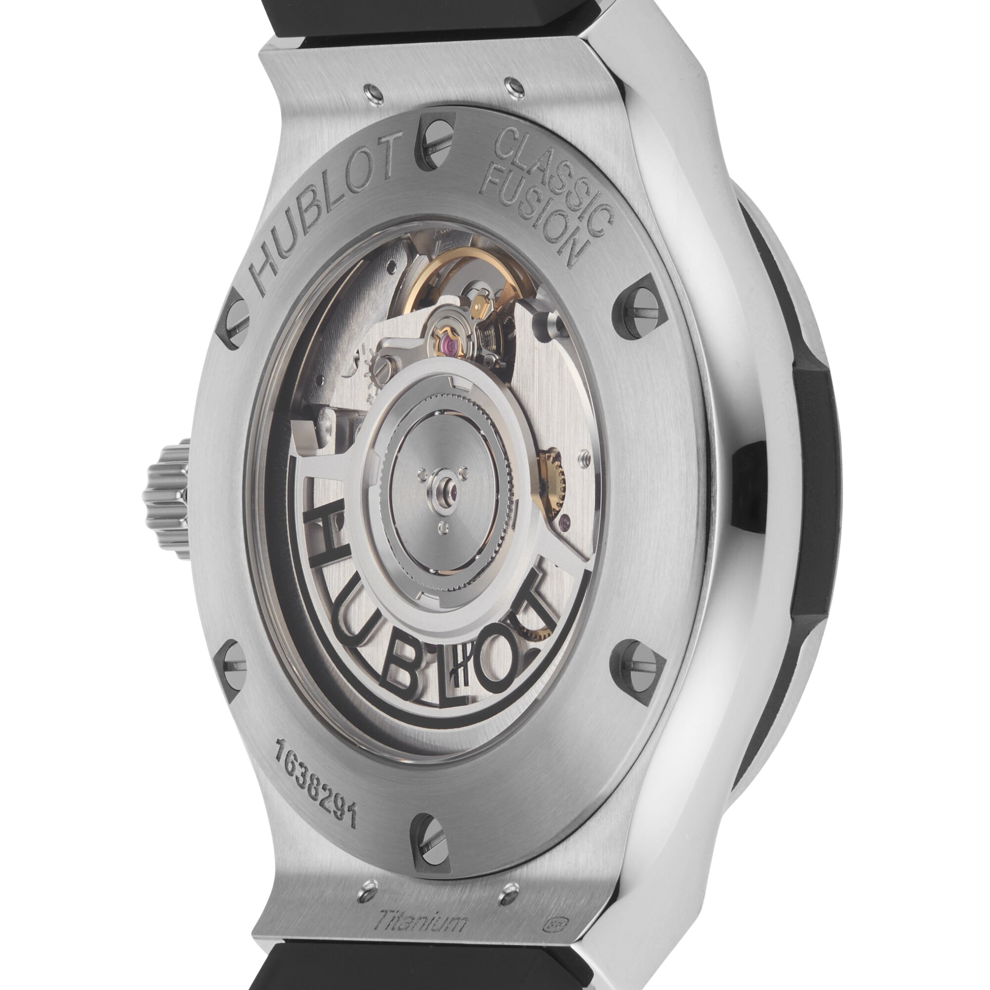 Hublot Classic Fusion Titanium Automatic Watch - 38mm Black Dial | Replica - Image 4