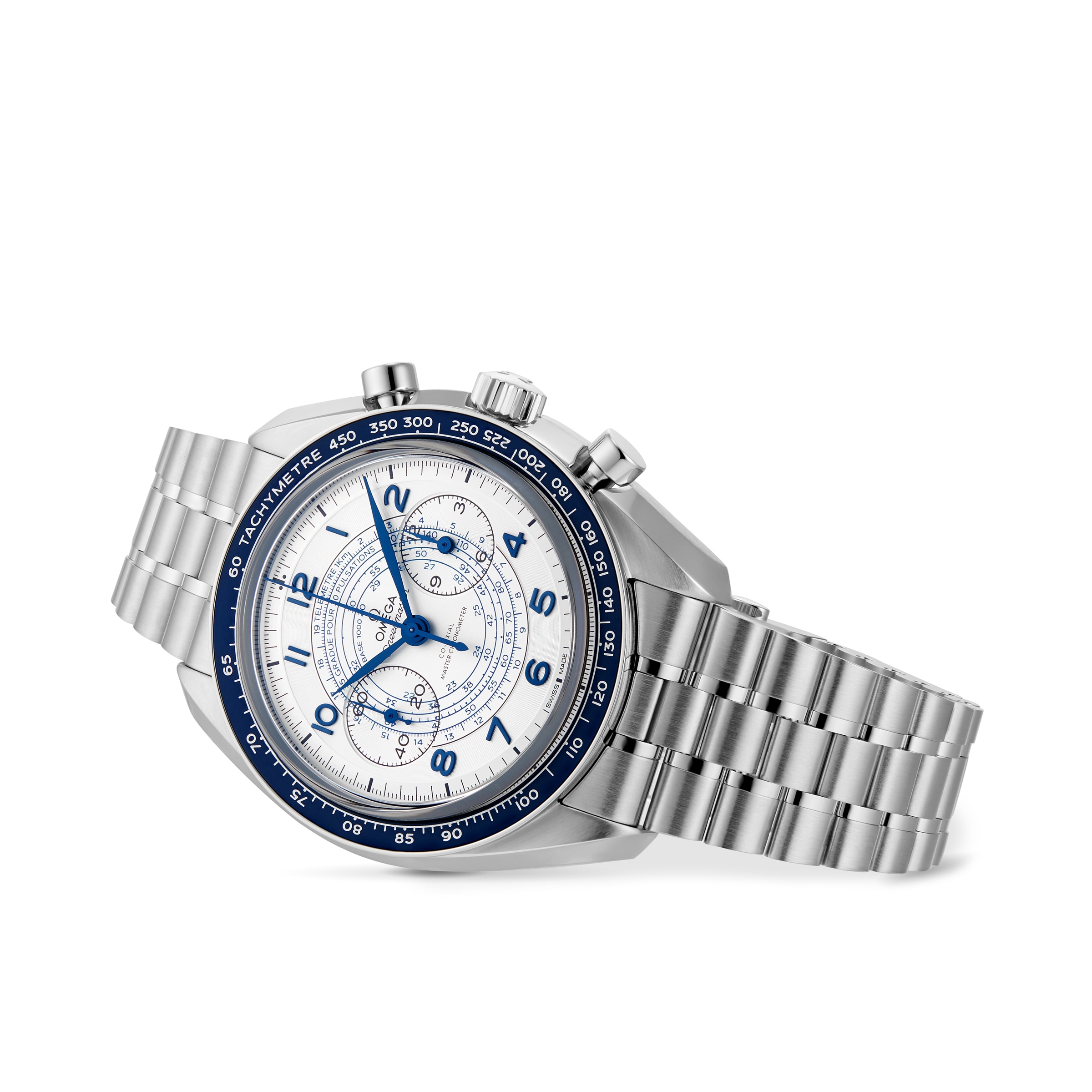 Omega Speedmaster Chronoscope | 43mm Stainless Steel | Manual Winding Silver Dial - Image 4