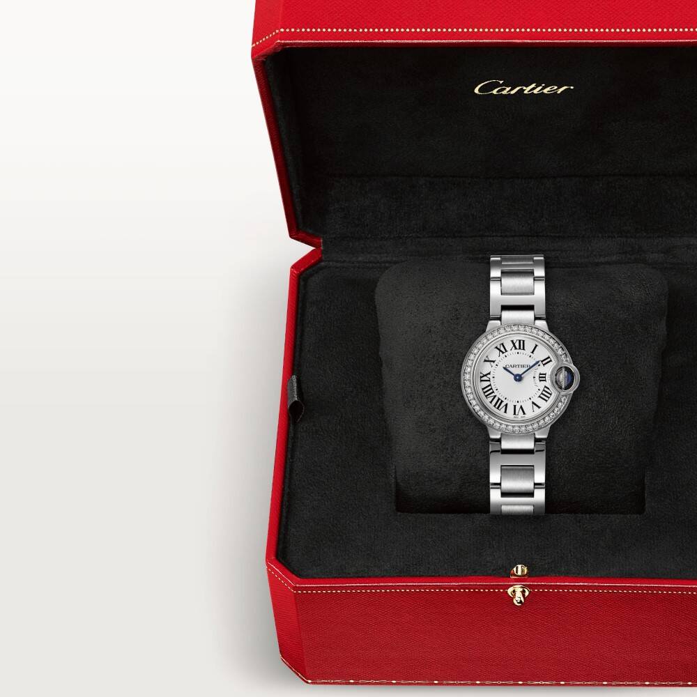 Cartier Ballon Bleu de Cartier W4BB0030 | 28mm Steel Quartz Watch - Image 3