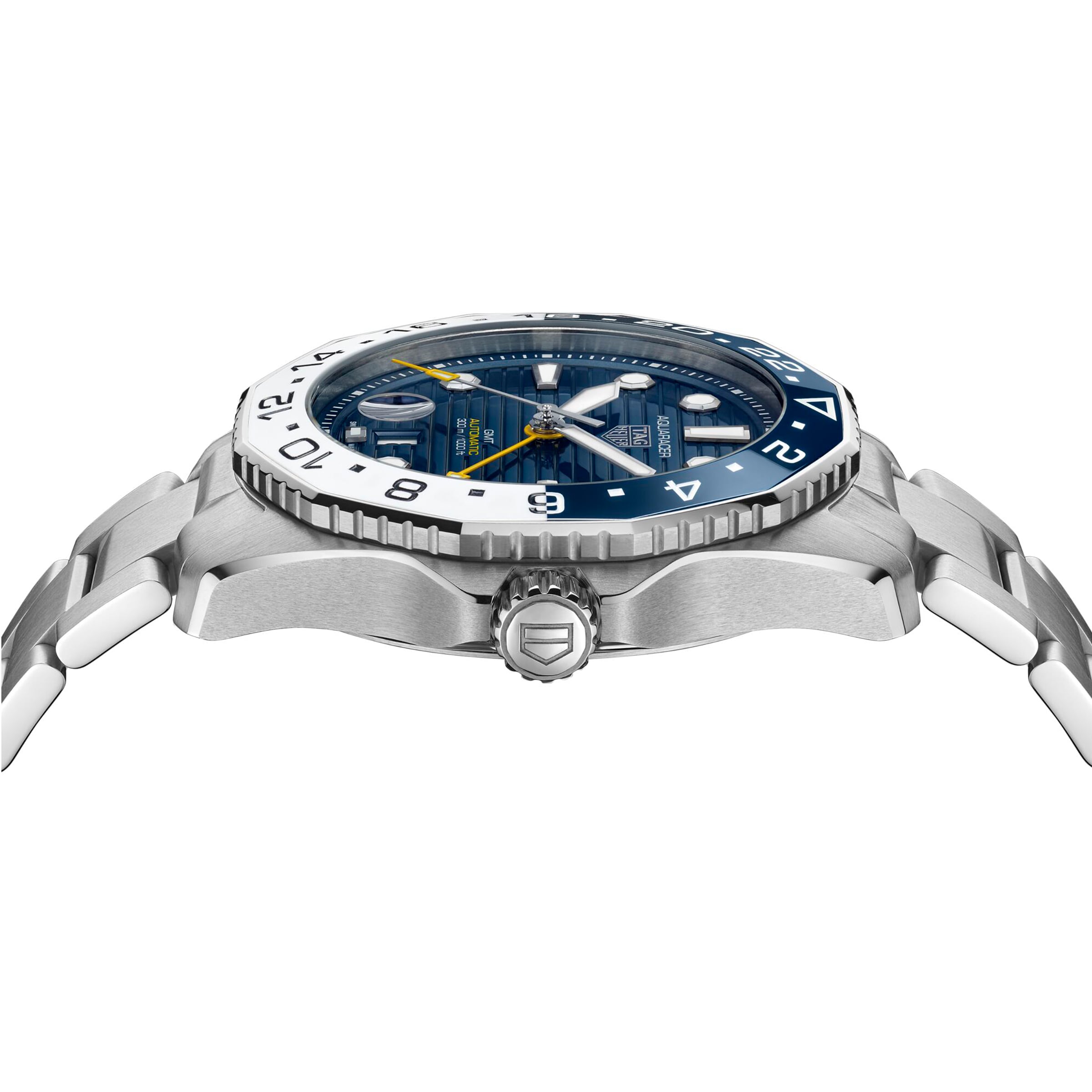 TAG Heuer Aquaracer WBP2010.BA0632 | 43mm Blue Automatic GMT Watch - Image 4