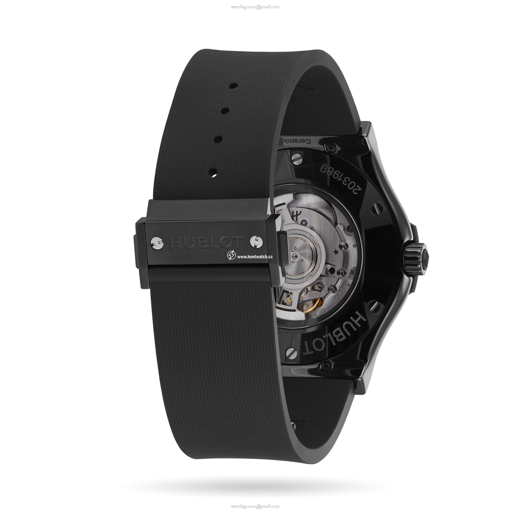 Hublot Classic Fusion 511.CM.1171.RX - 45mm Black Ceramic Automatic Watch - Image 2