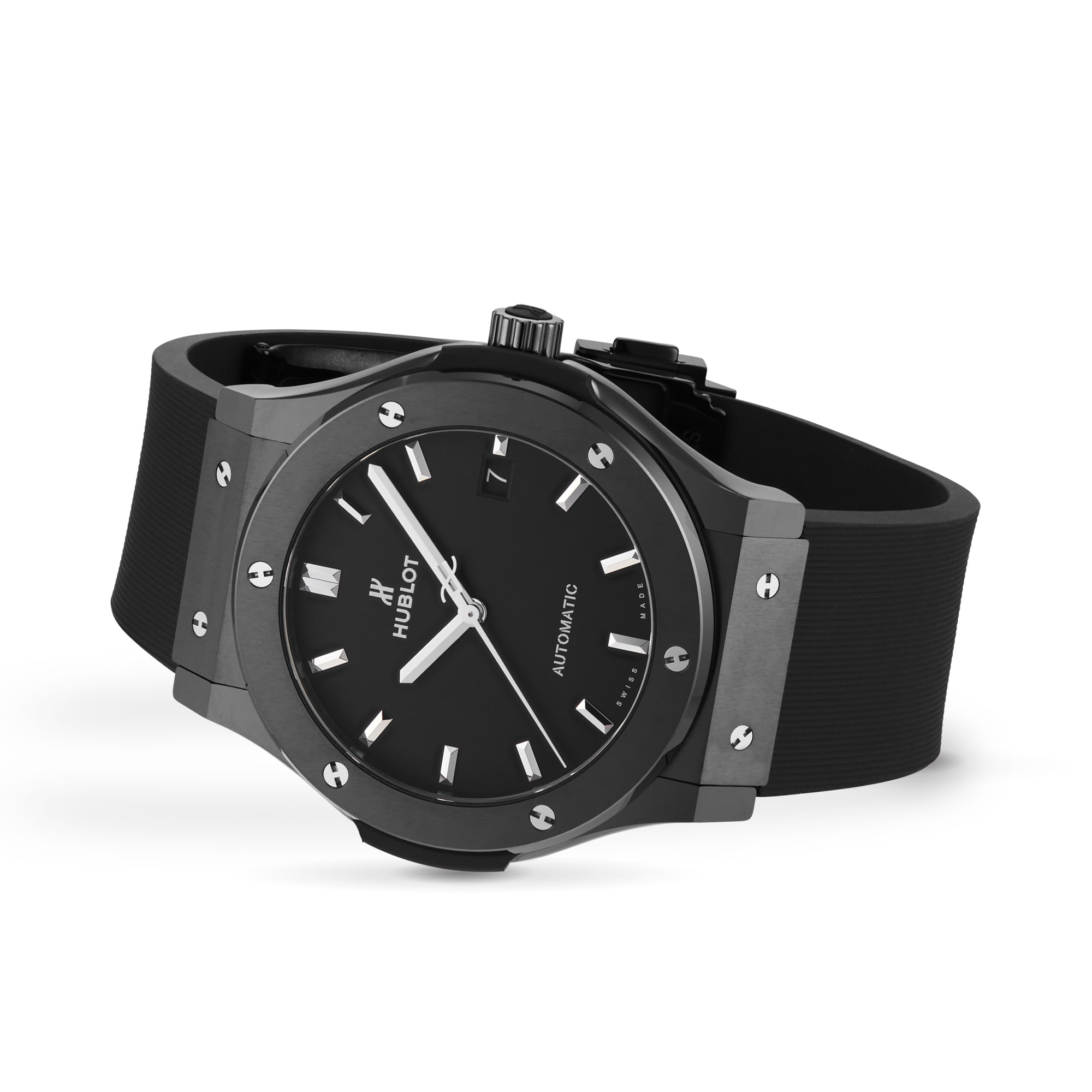 Hublot Classic Fusion 511.CM.1171.RX - 45mm Black Ceramic Automatic Watch - Image 3