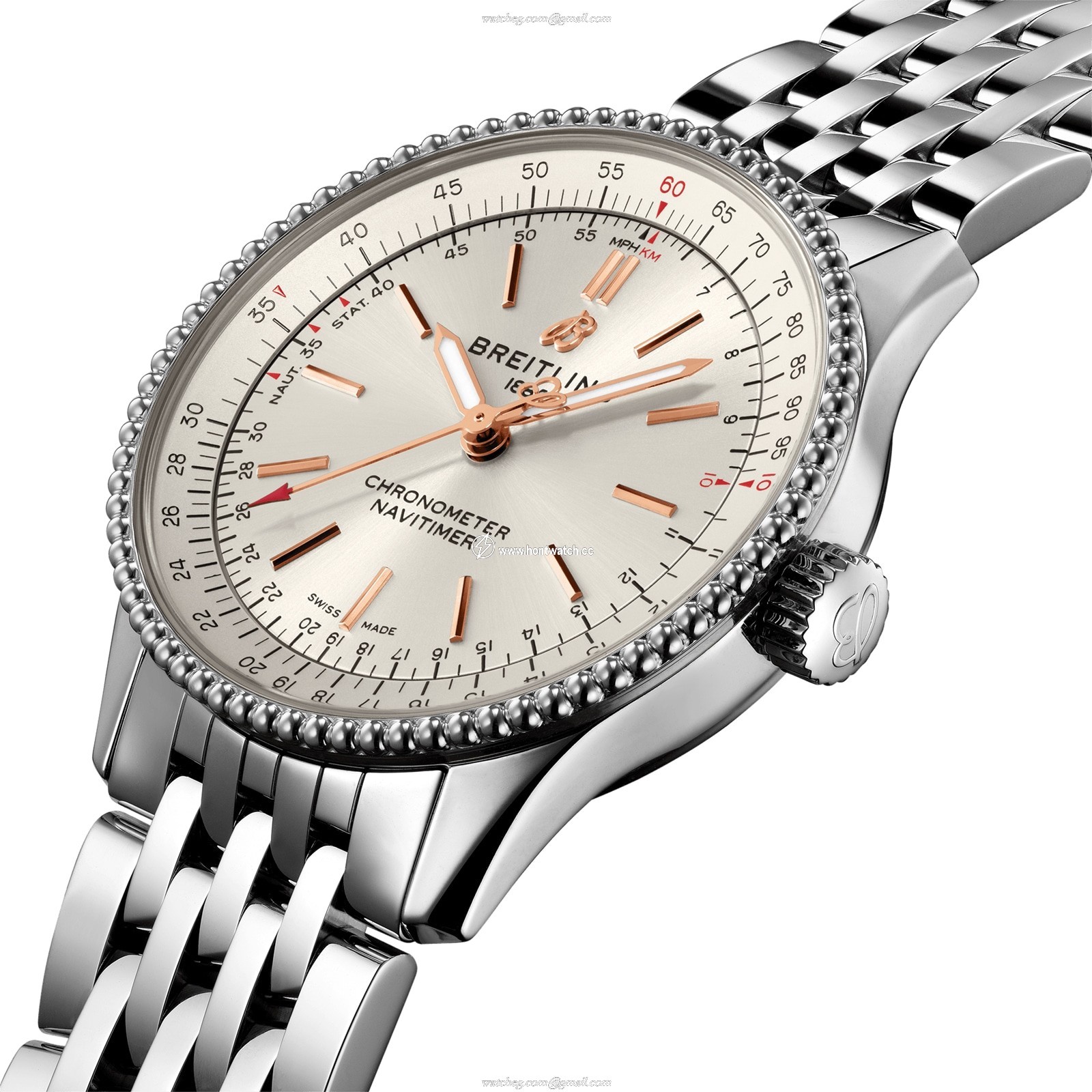 Breitling Navitimer A17395F41G1A1 | 35mm Silver Dial | Automatic Watch - Image 2