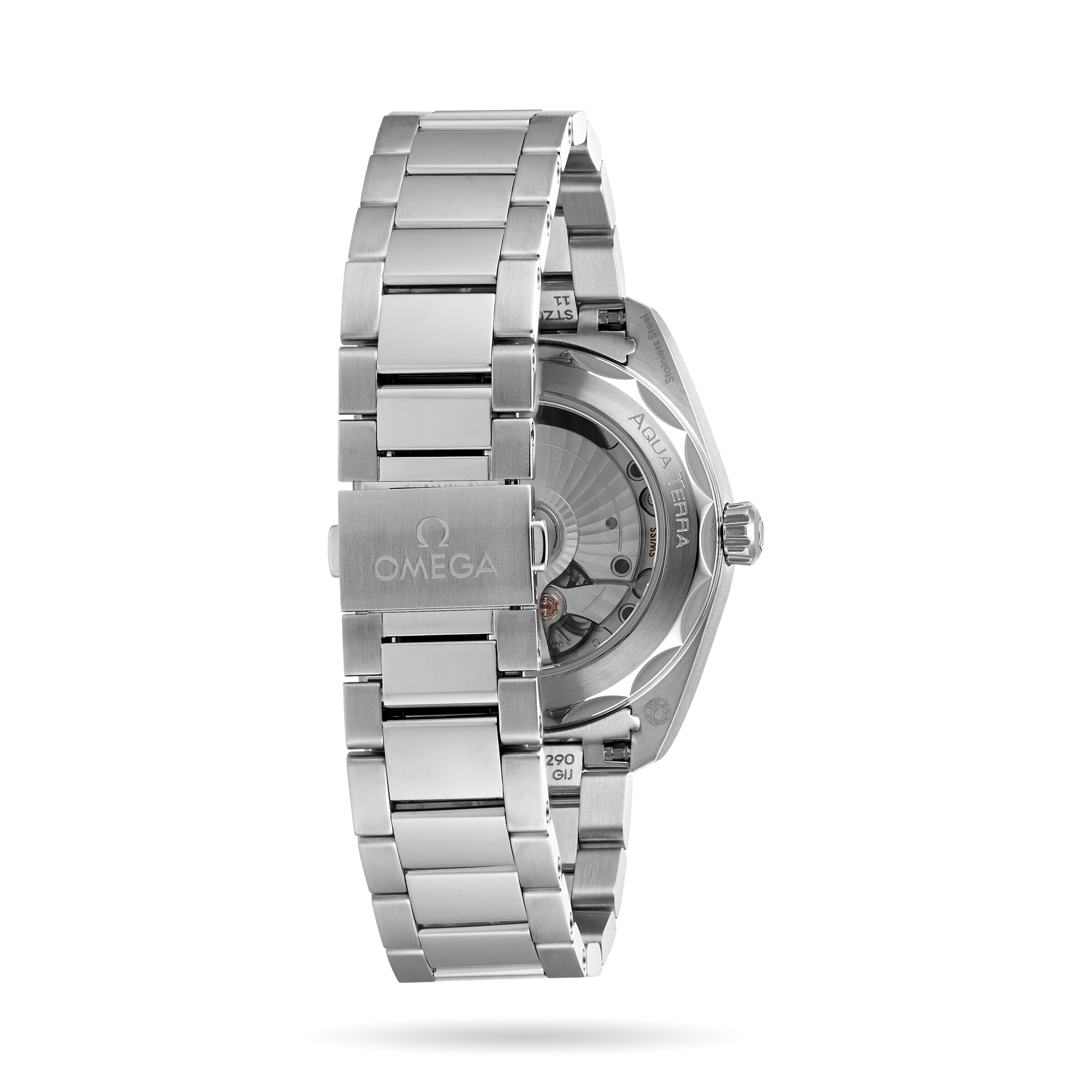 Omega Seamaster Aqua Terra 38mm Automatic Silver Dial Stainless Steel Watch - Image 4