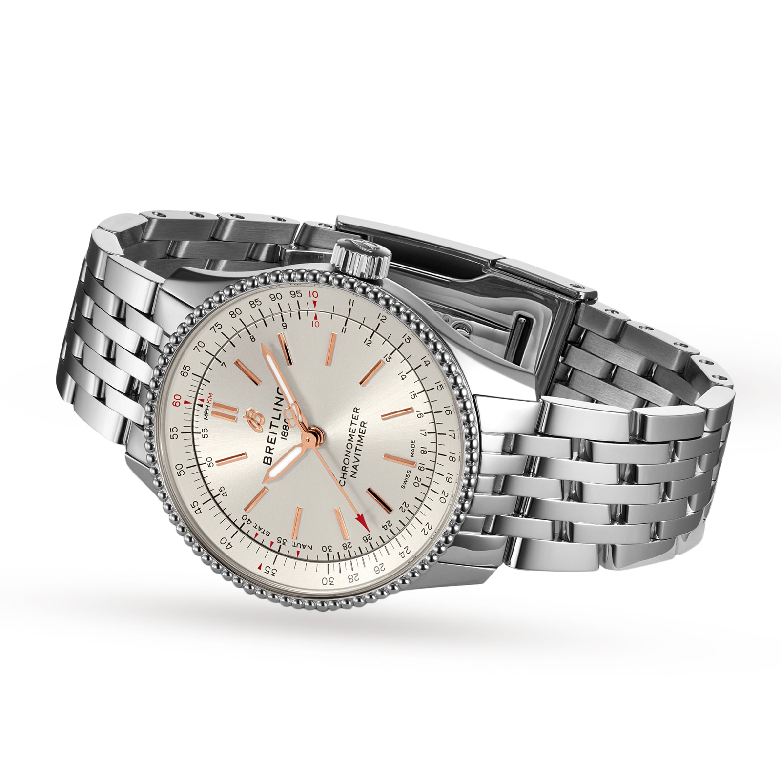 Breitling Navitimer A17395F41G1A1 | 35mm Silver Dial | Automatic Watch - Image 3
