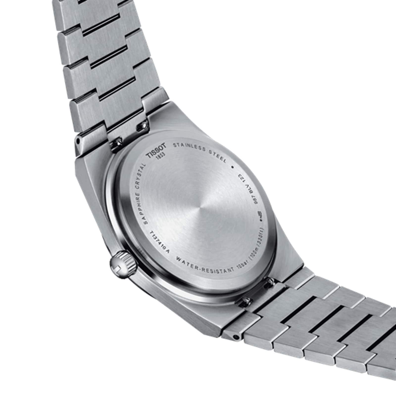 Tissot T-Classic PRX 40mm Blue Dial Quartz Watch - Stainless Steel - Image 4