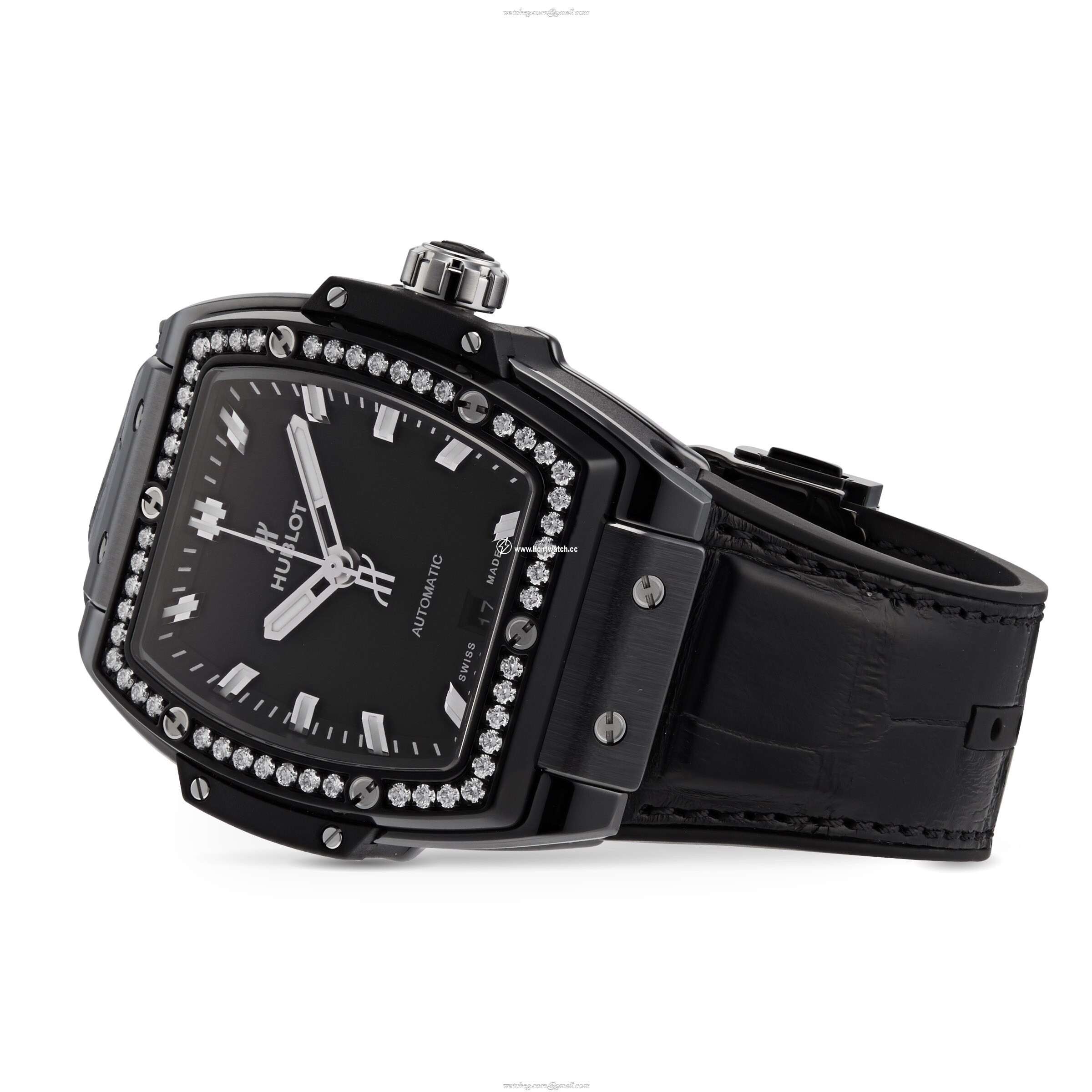 Hublot Spirit Of Big Bang 39mm Ceramic Automatic Black Watch | Replica - Image 2