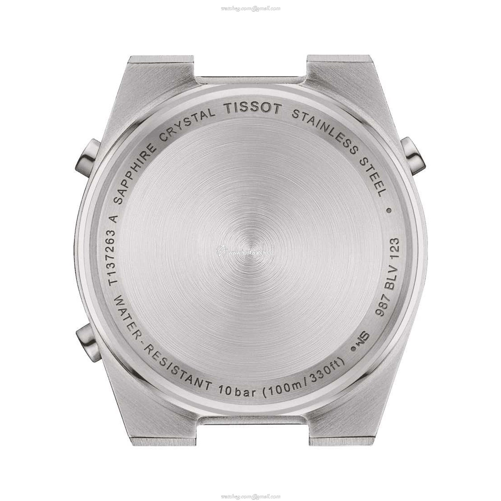 Tissot PRX Digital 35mm Quartz Watch - Black Dial - Stainless Steel - Image 2