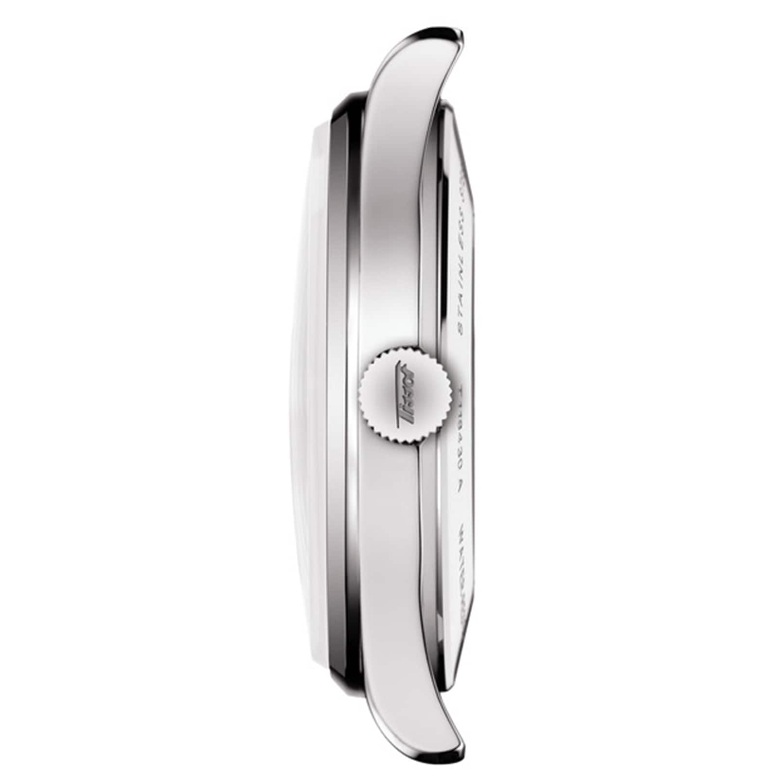 Tissot Heritage Visodate Automatic Watch - 42mm Stainless Steel - Silver Dial - Image 3