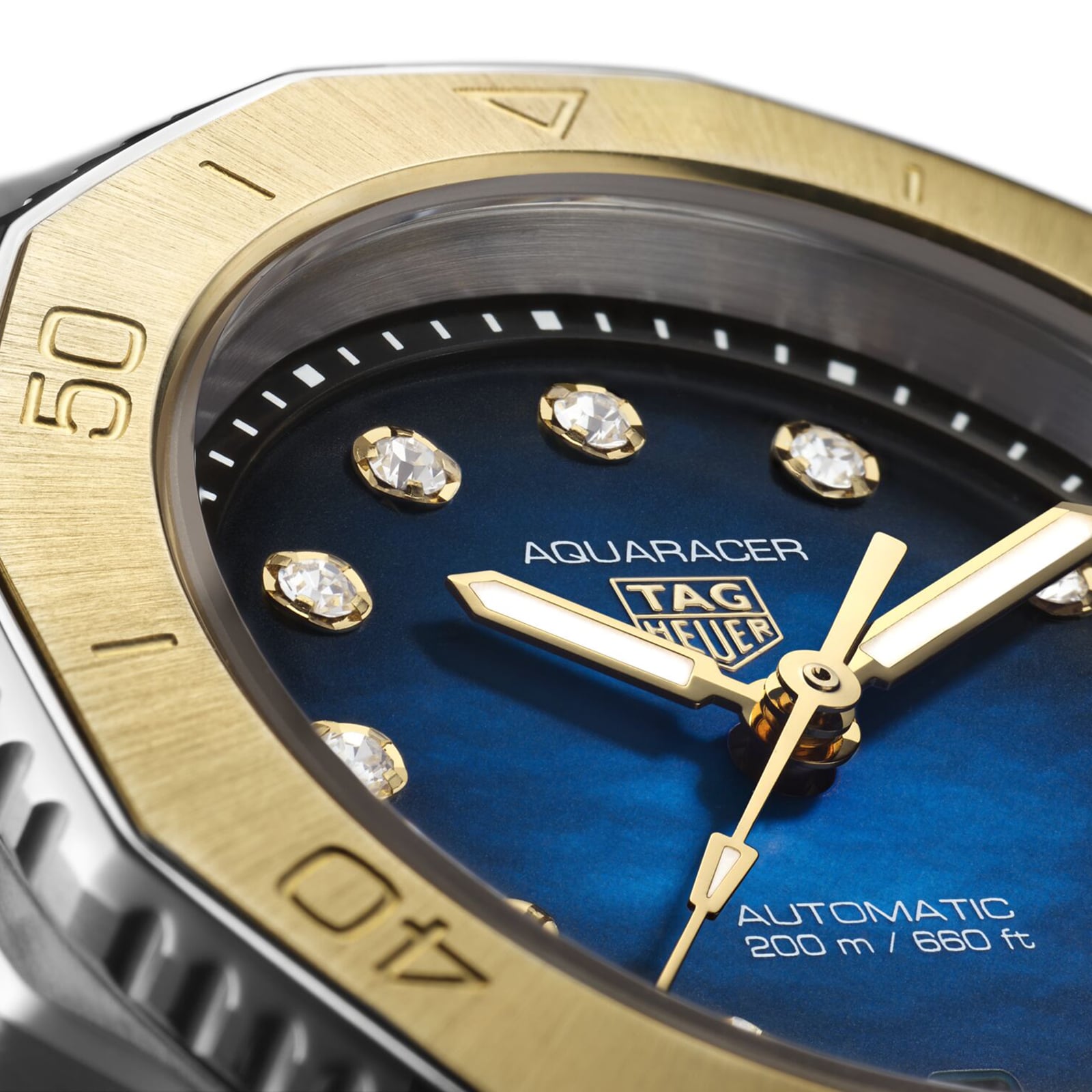 TAG Heuer Aquaracer WBP2450.FT6215 | 30mm Blue Dial | Automatic Watch - Image 4