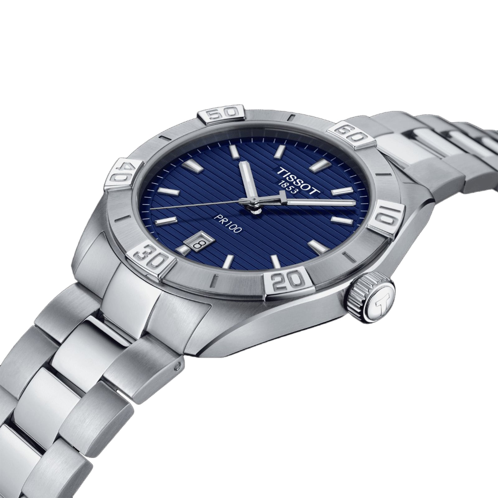 Tissot T-Classic PR 100 Sport | 42mm Black Dial | Stainless Steel Quartz Watch - Image 3