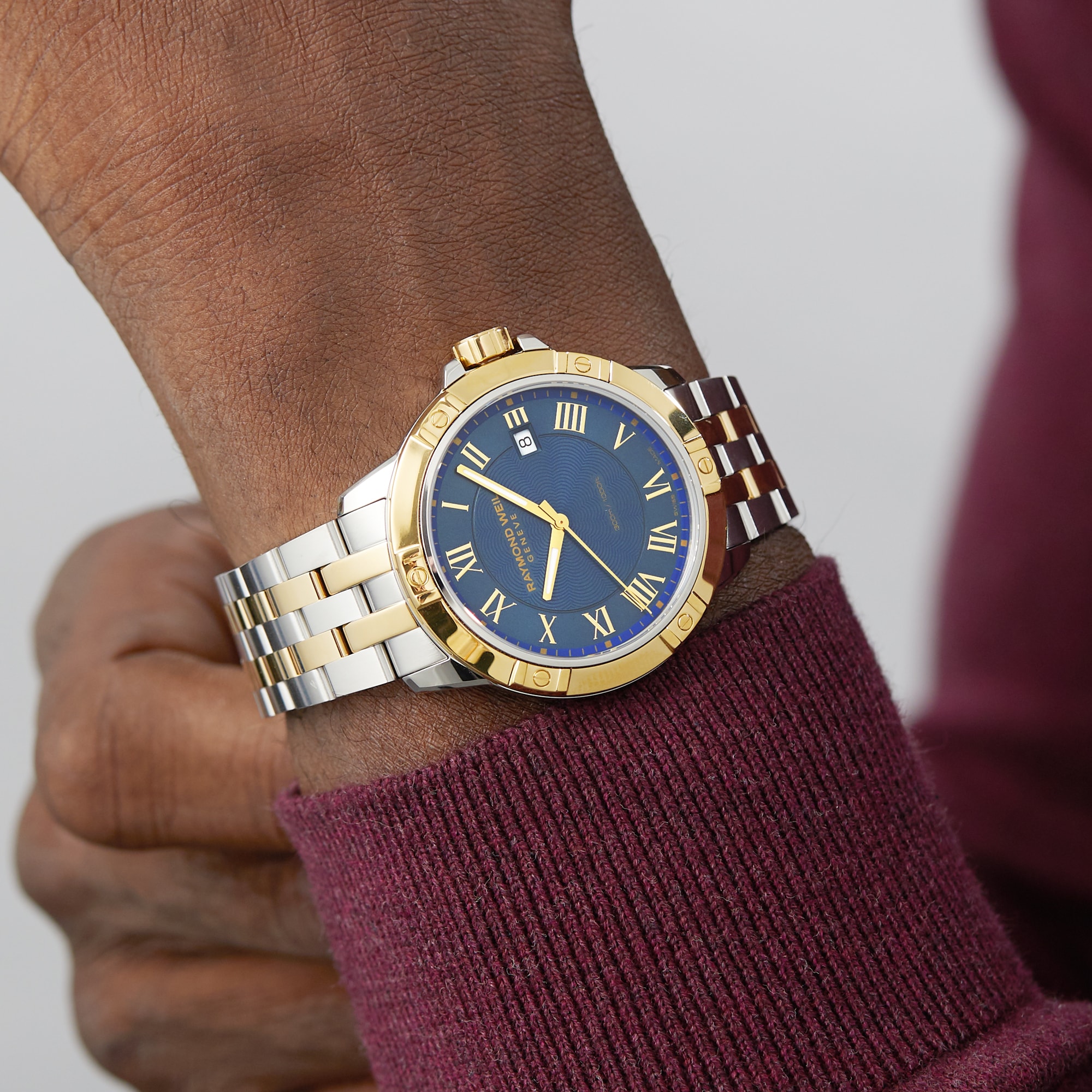 Raymond Weil Tango 8160-STP-00508 | Blue Dial | 41mm Stainless Steel - Image 4