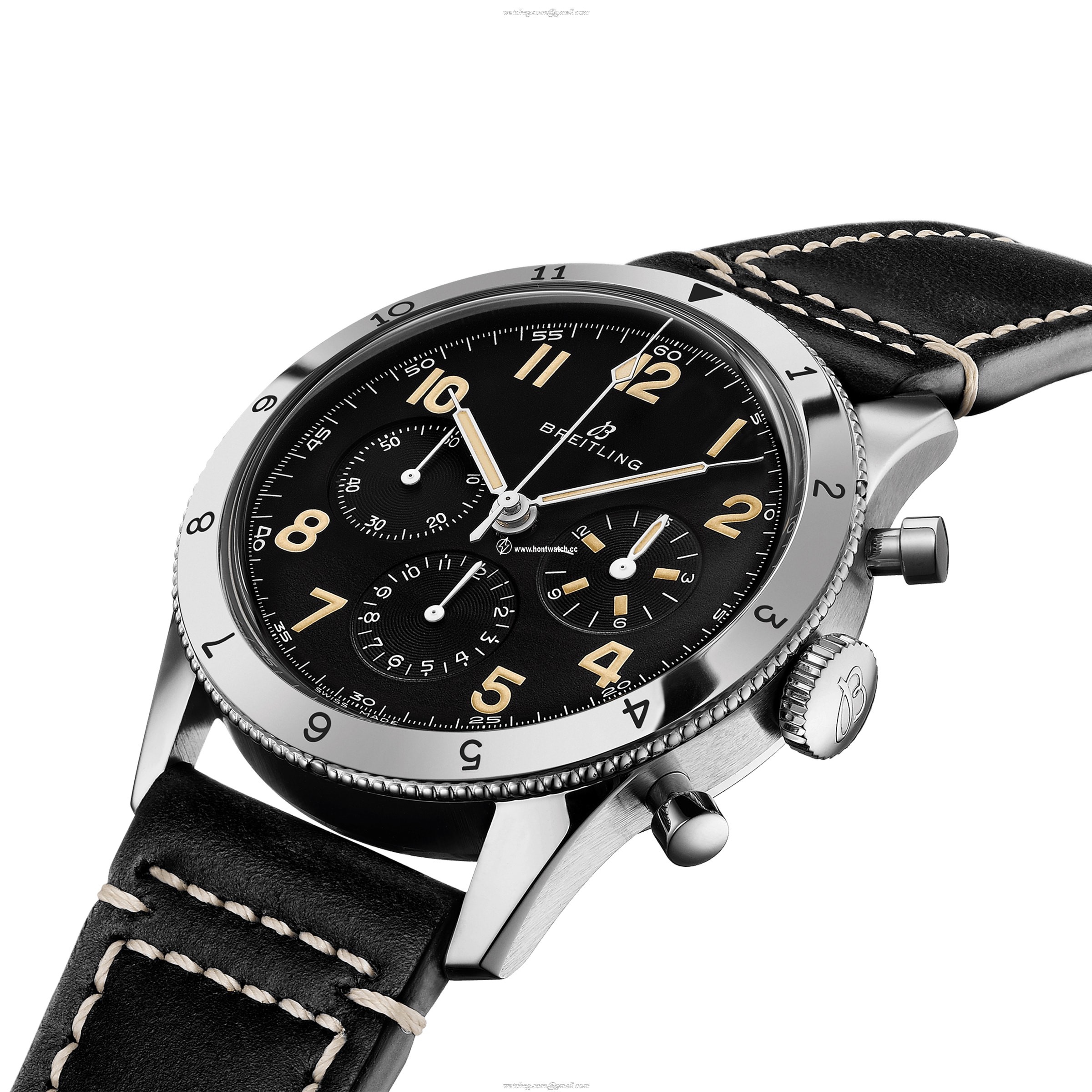 Breitling Aviator 8 AB0920131B1X1 | 41mm Stainless Steel Black Dial Watch - Image 2