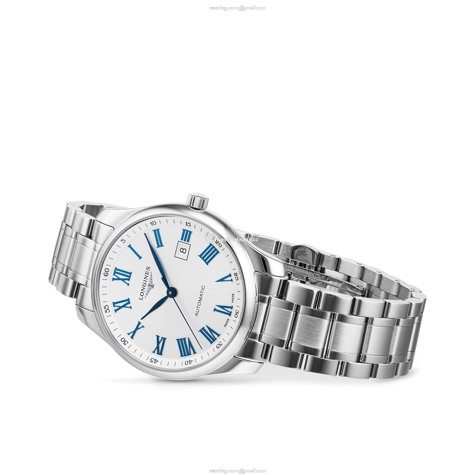 Longines Master Collection L28934796 - 42mm Automatic Silver Dial Watch - Image 2