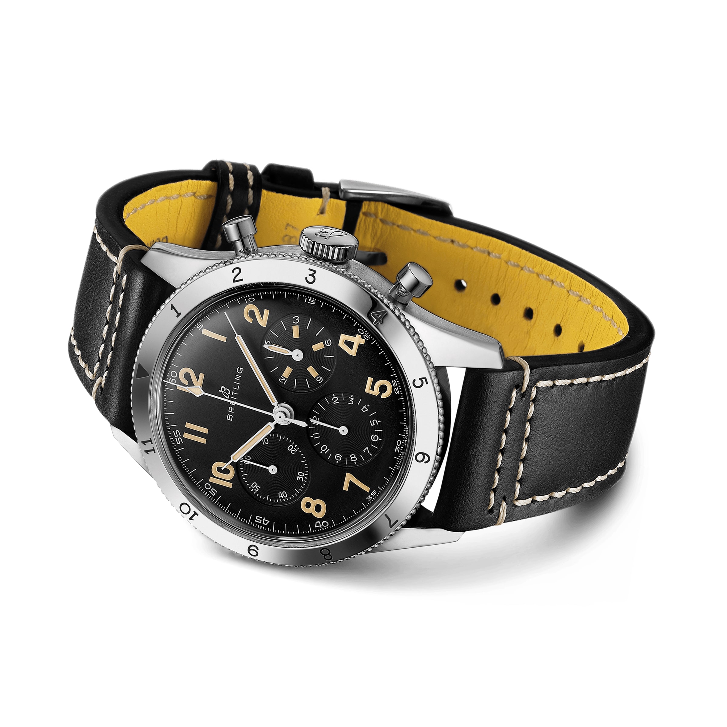 Breitling Aviator 8 AB0920131B1X1 | 41mm Stainless Steel Black Dial Watch - Image 3