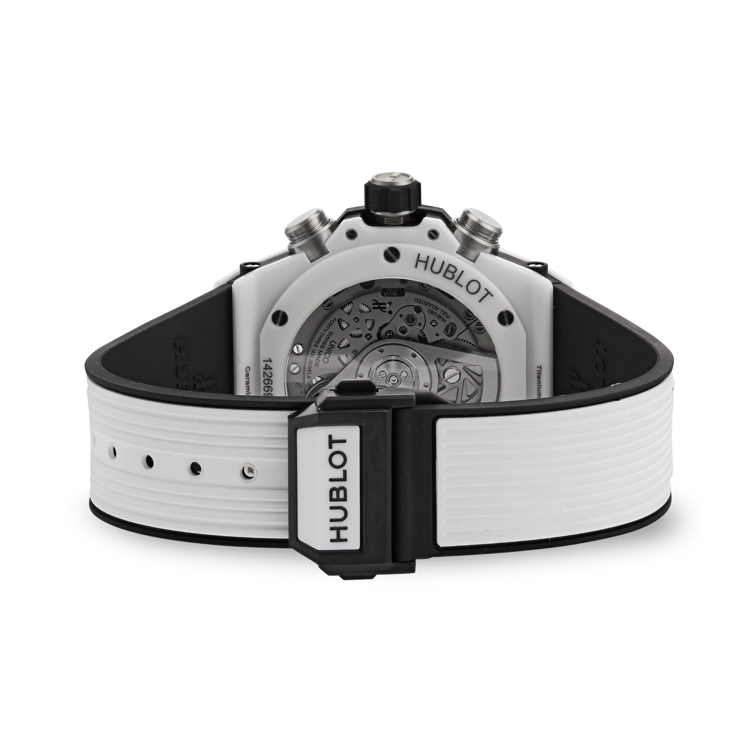 Hublot Big Bang 441.HX.1170.RX - 42mm Ceramic Automatic Watch - White Dial - Image 3