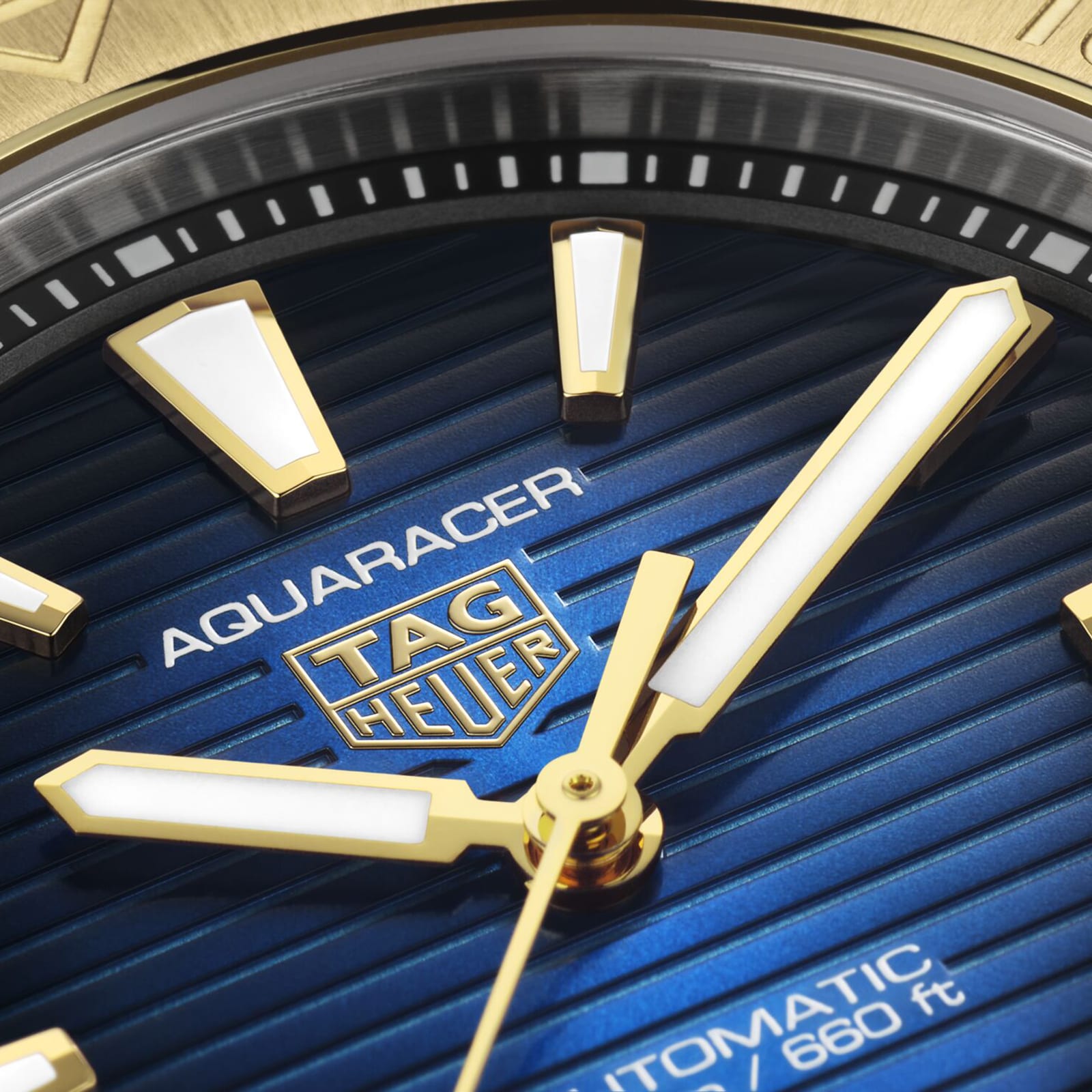 TAG Heuer Aquaracer WBP2150.FT6210 | 40mm Blue Automatic Watch - Image 4