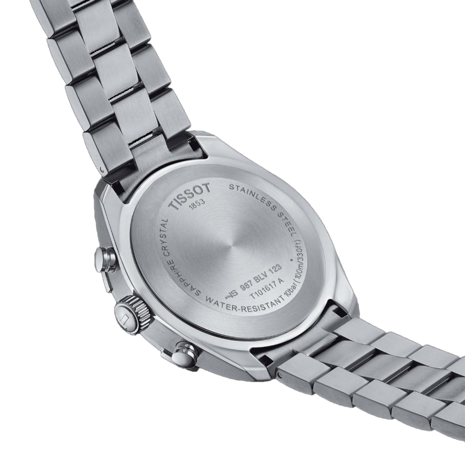 Tissot T-Classic PR 100 Sport Chronograph - 44mm Blue Dial - Stainless Steel - Image 4