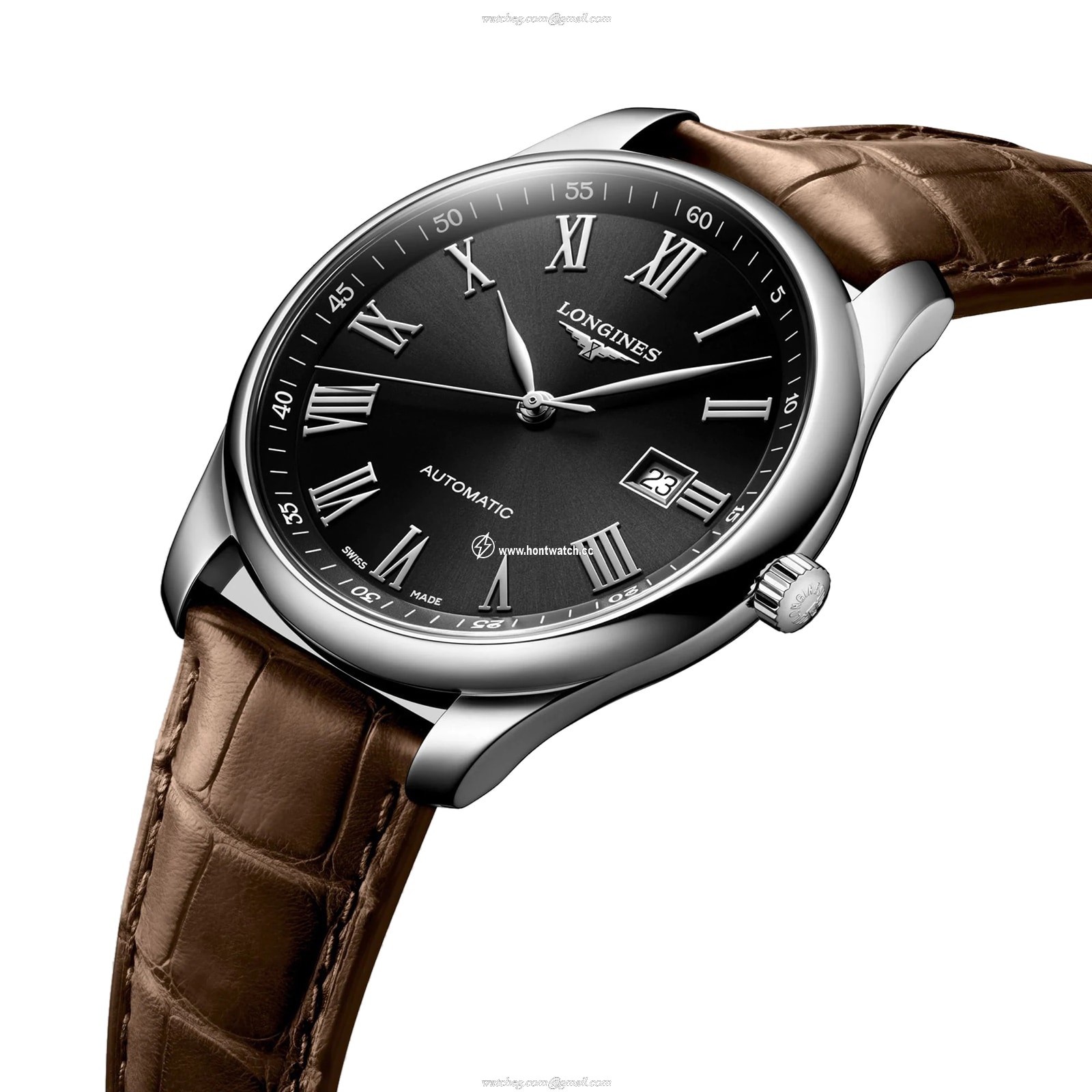 Longines Master Collection L28934592 | 42mm Automatic Black Dial Watch - Image 2
