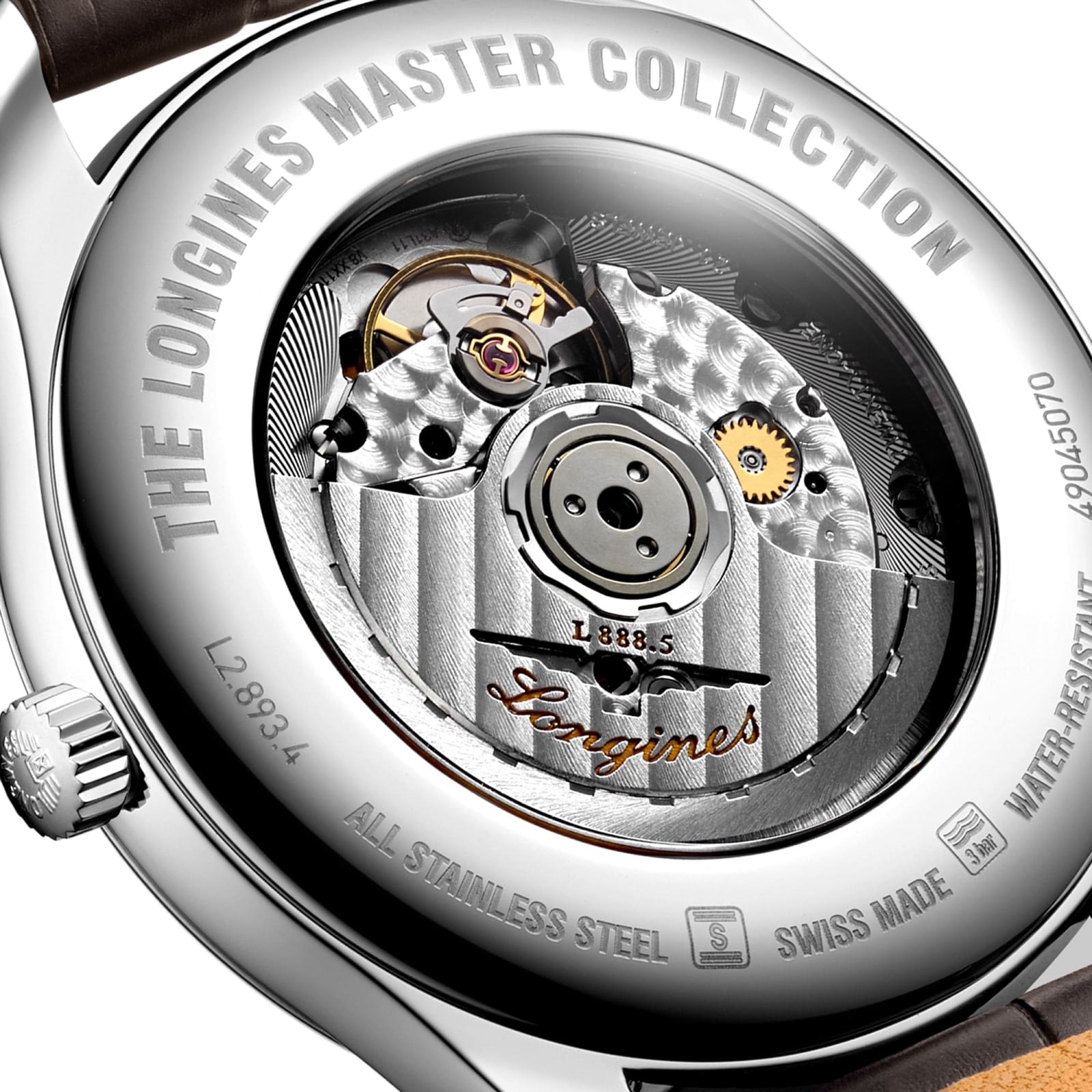 Longines Master Collection L28934592 | 42mm Automatic Black Dial Watch - Image 3