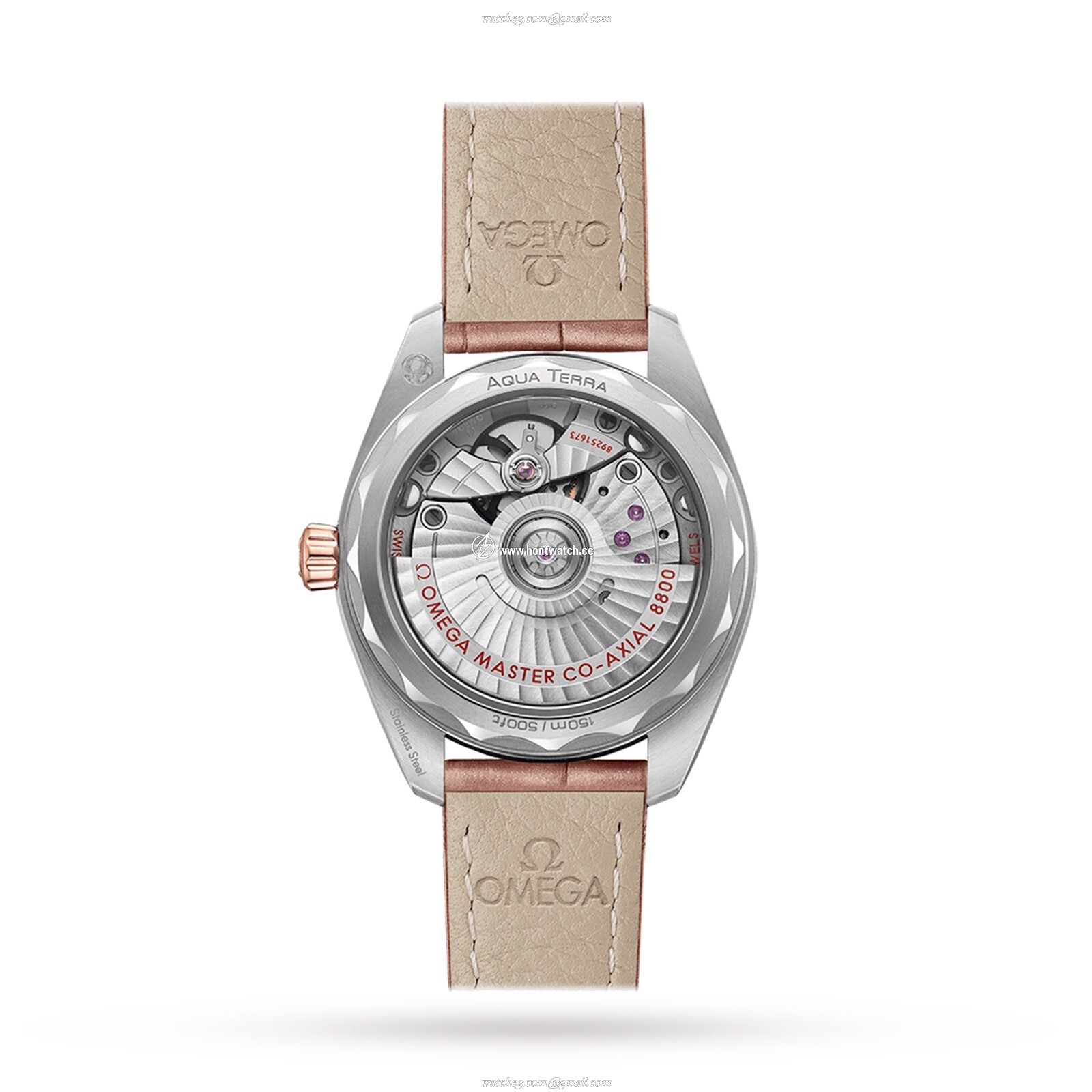 Omega Seamaster Aqua Terra 34mm Automatic - Stainless Steel & Sedna Gold - Beige Dial - Image 2