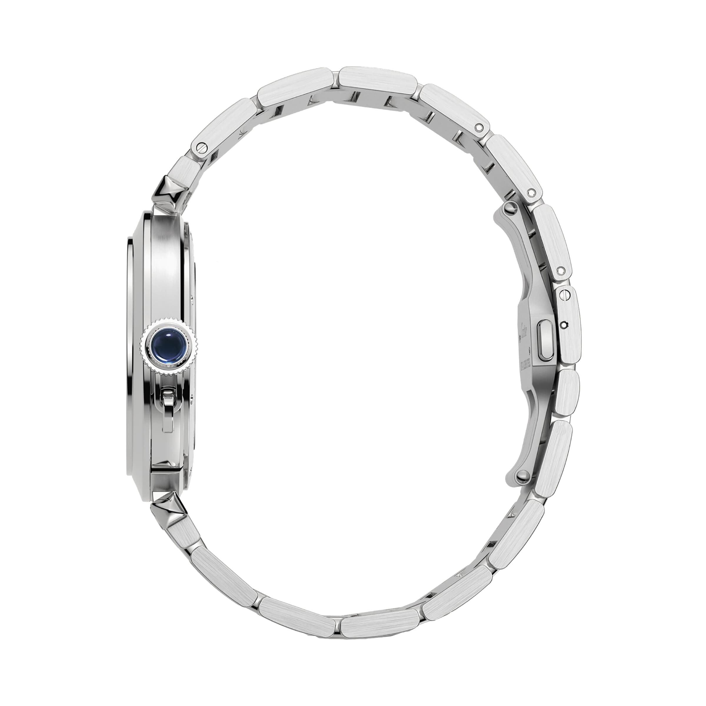 Cartier Pasha de Cartier WSPA0038 - 41mm Steel Automatic Blue Watch - Image 4