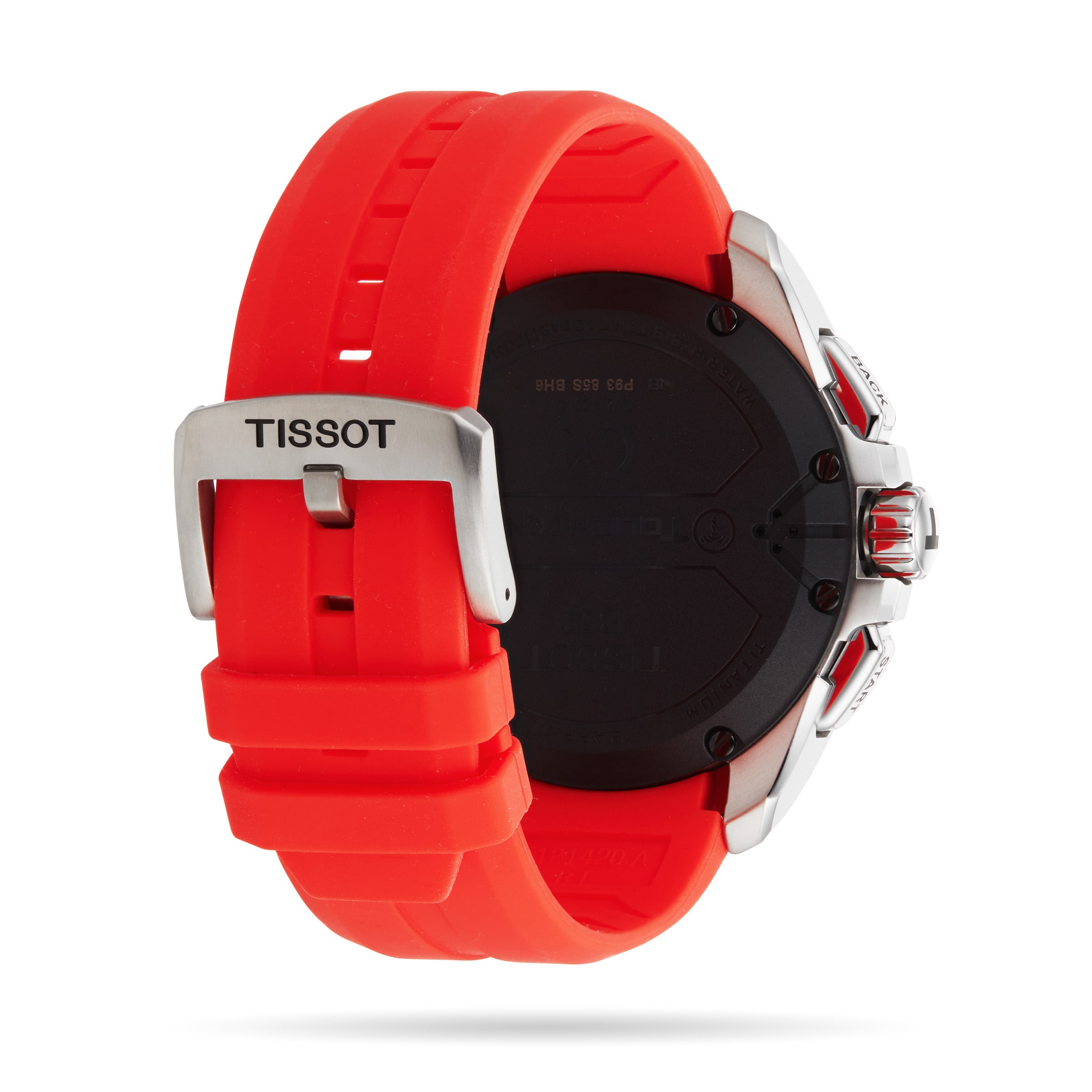 Tissot T-Touch Connect Solar Titanium Smart Watch - 47.5mm Black Dial - Image 3