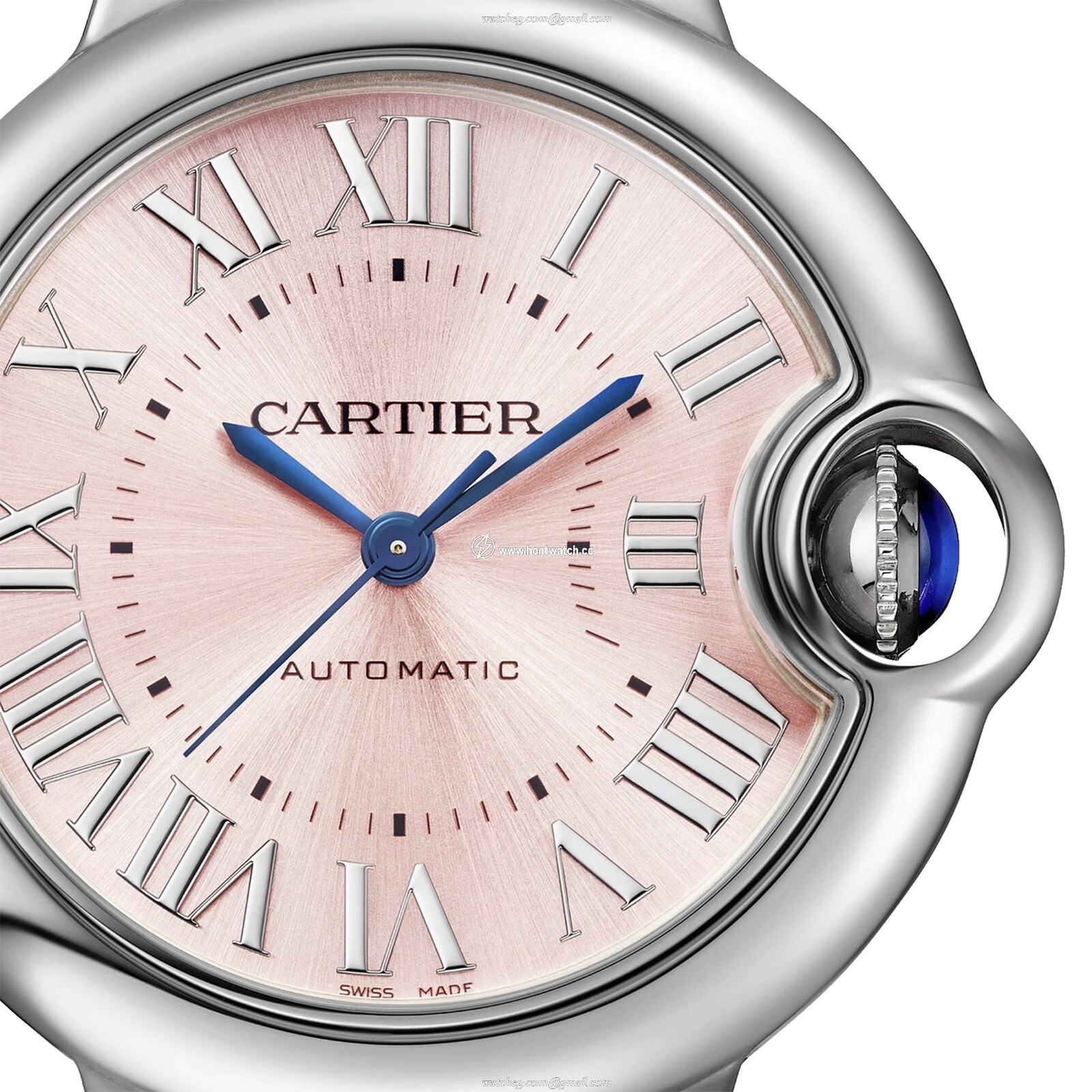 Cartier Ballon Bleu de Cartier 33mm Automatic Pink Dial Steel Watch - Image 2