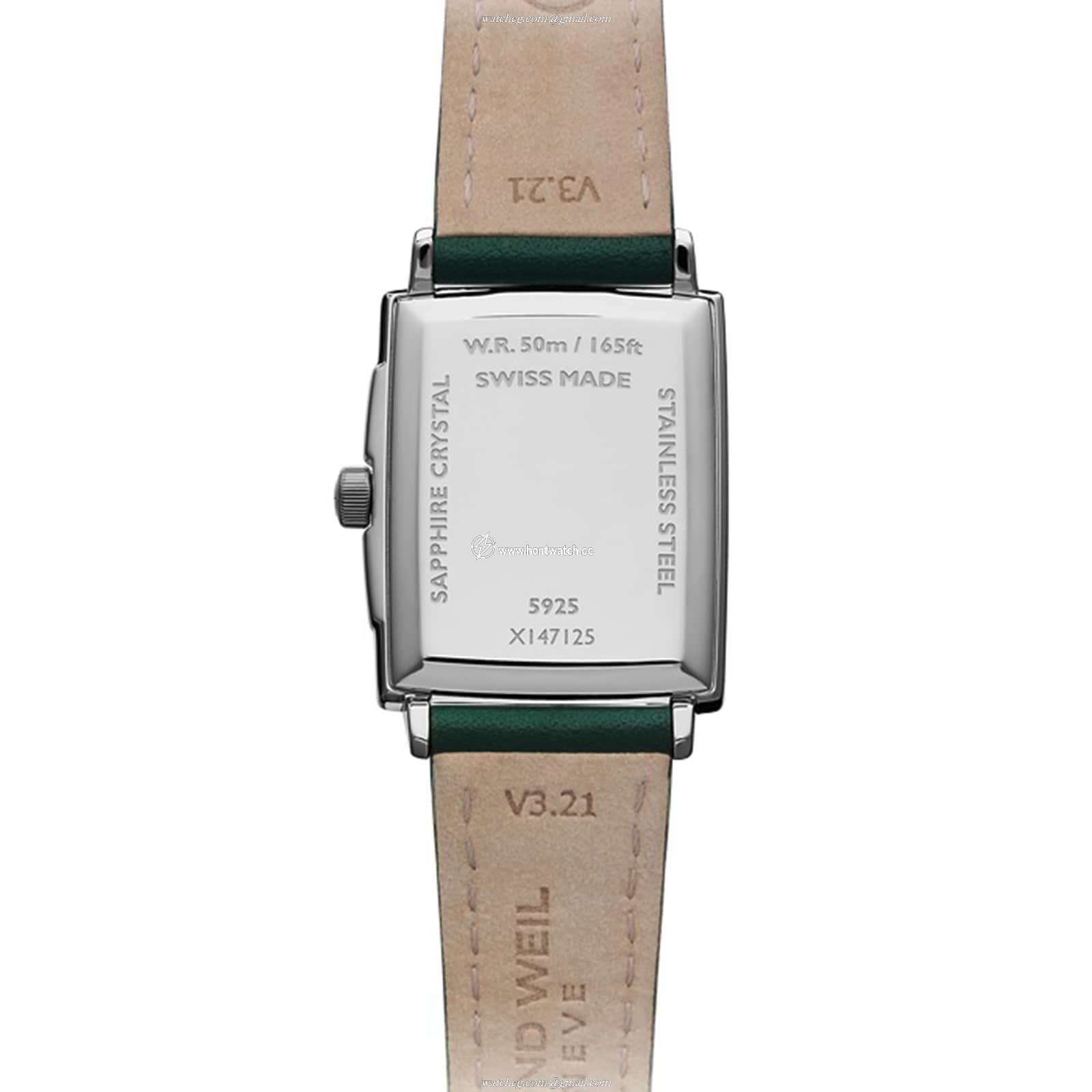Raymond Weil Toccata 5925-STC-00550 | Blue Dial | Stainless Steel & Calfskin - Image 2