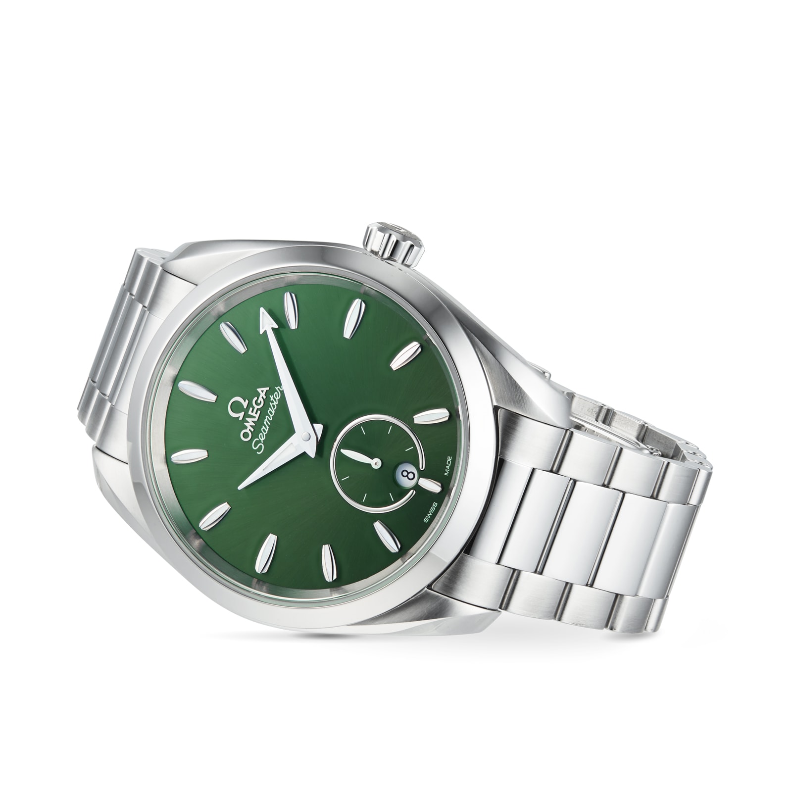 Omega Seamaster Aqua Terra 38mm Automatic Green Dial Stainless Steel Watch - Image 4