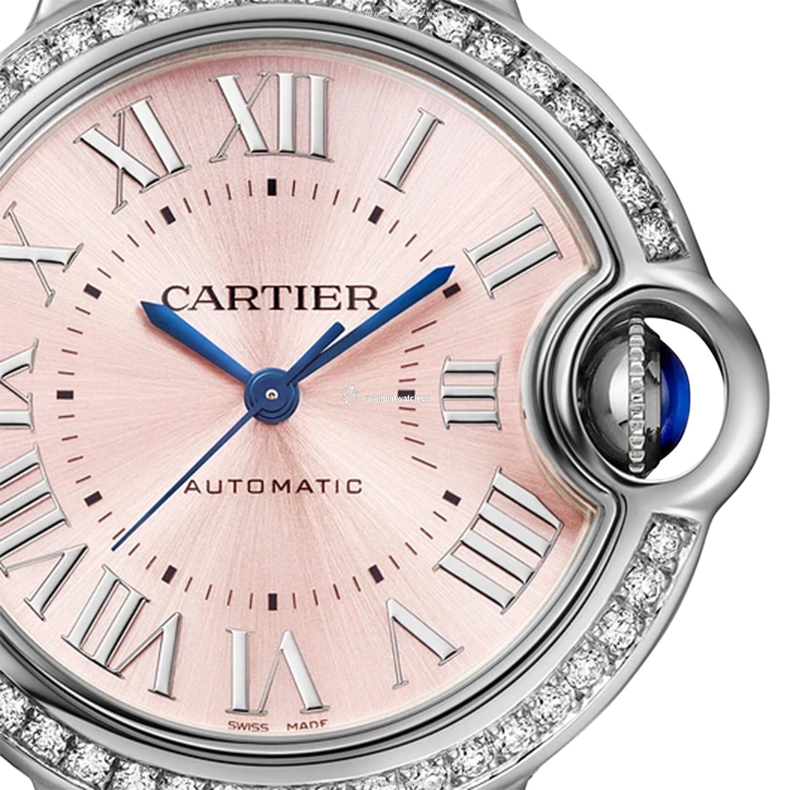 Cartier Ballon Bleu de Cartier W4BB0037 | 33mm Pink Dial | Automatic Watch - Image 2