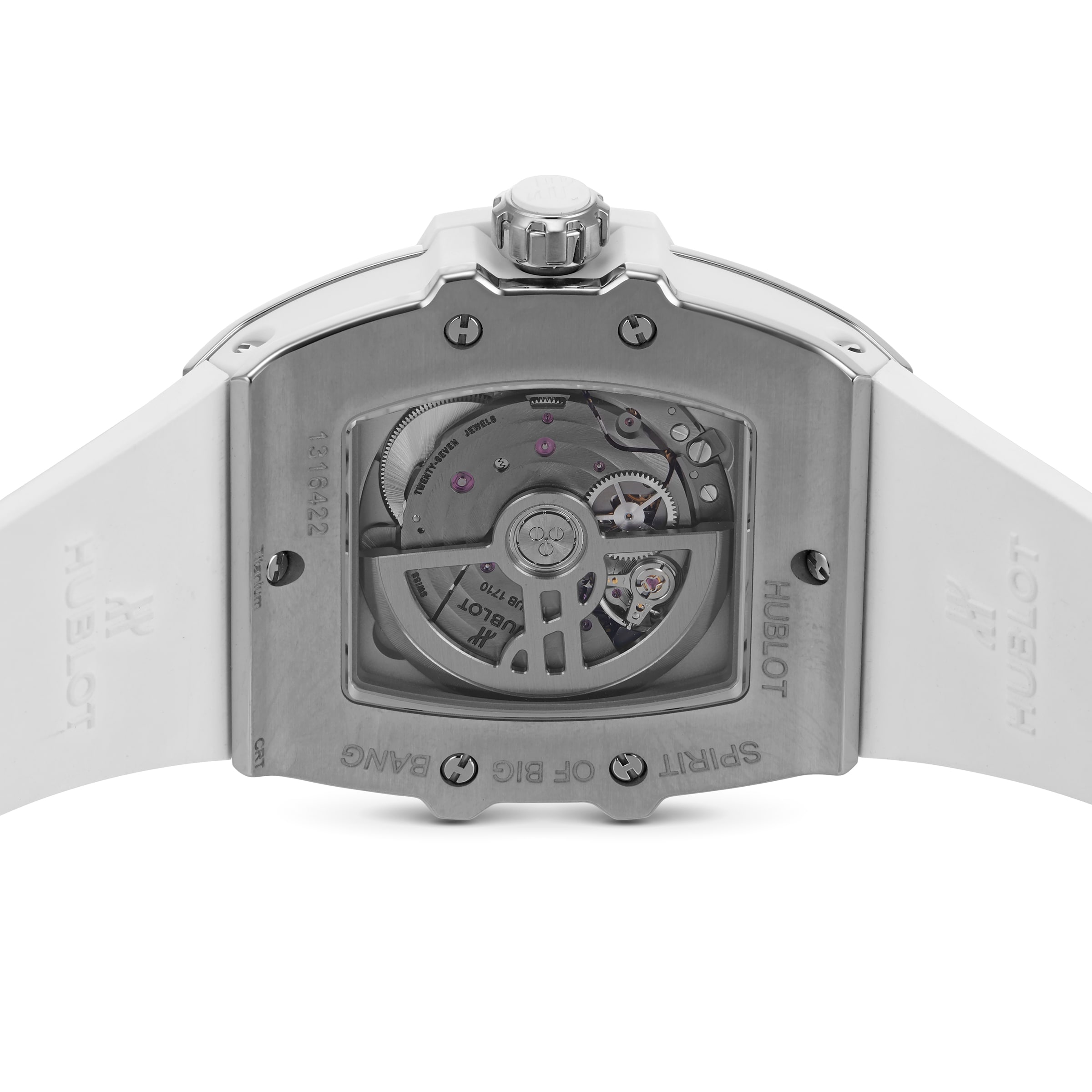 Hublot Spirit Of Big Bang Titanium Automatic - 39mm White Dial | Replica - Image 4
