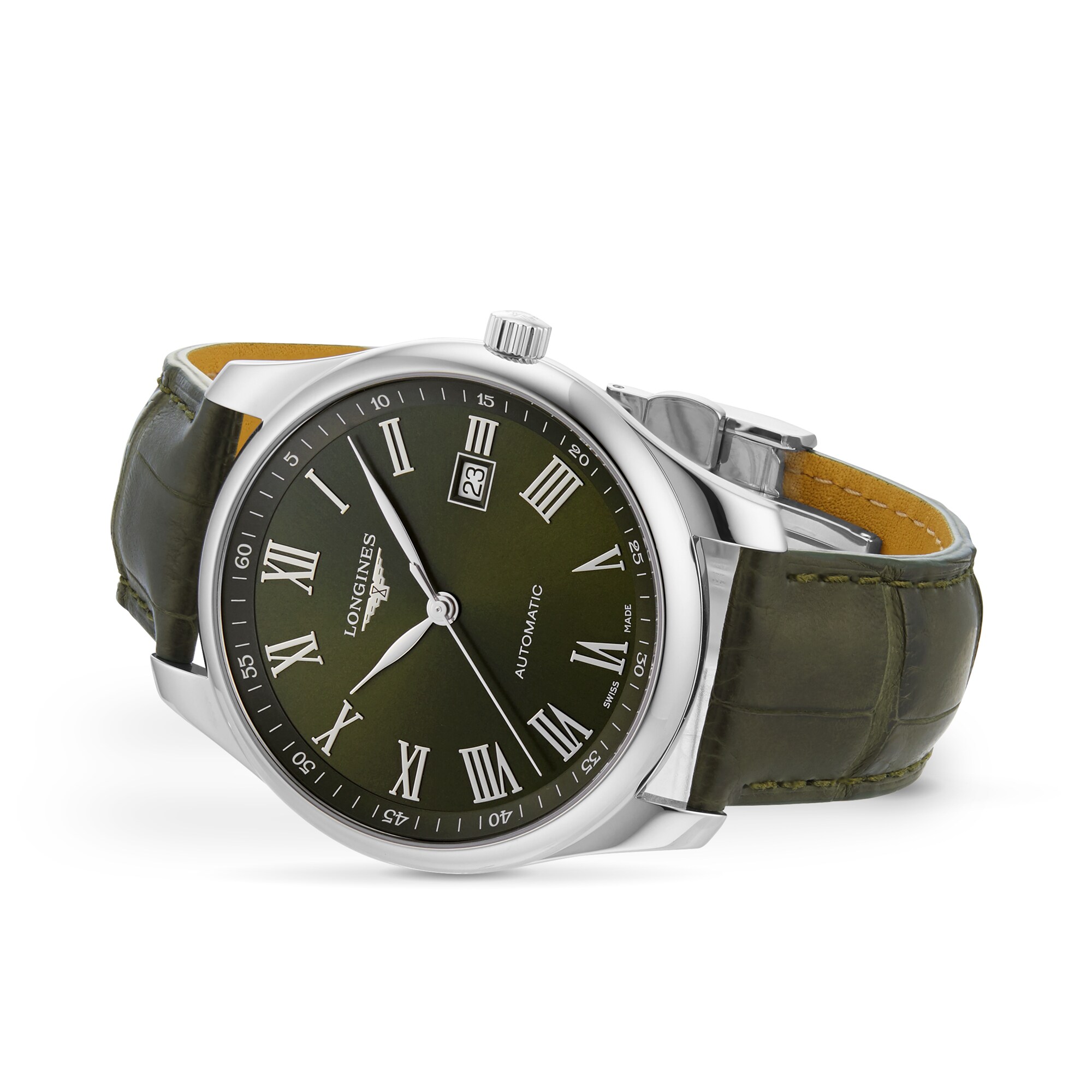 Longines Master Collection L28934092 | Automatic Green Dial | 42mm Stainless Steel - Image 3
