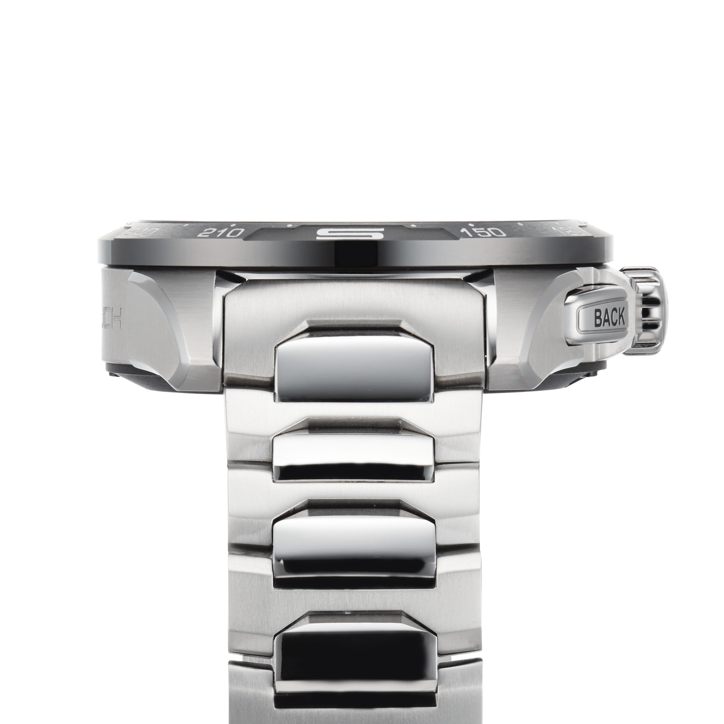 Tissot T-Touch Titanium Smart Watch - 47.5mm Black Dial | 100M Water Resistant - Image 4