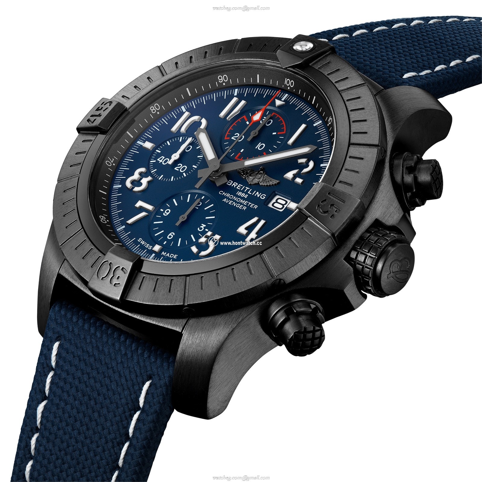 Breitling Avenger Titanium Automatic Blue Replica - 48mm Chronograph | 300M Water Resistant - Image 2