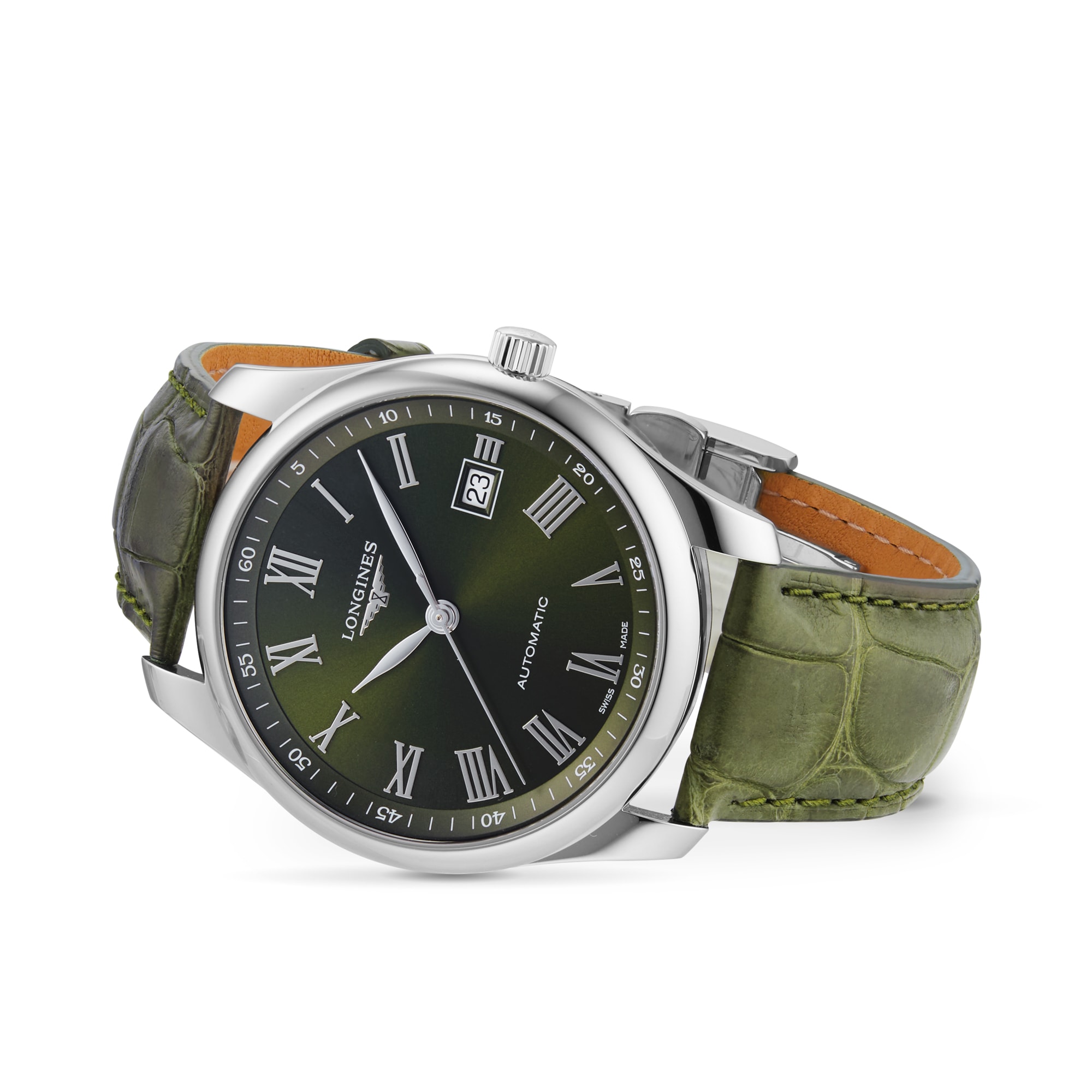 Longines Master Collection L27934092 | 40mm Automatic Green Dial | Stainless Steel - Image 3