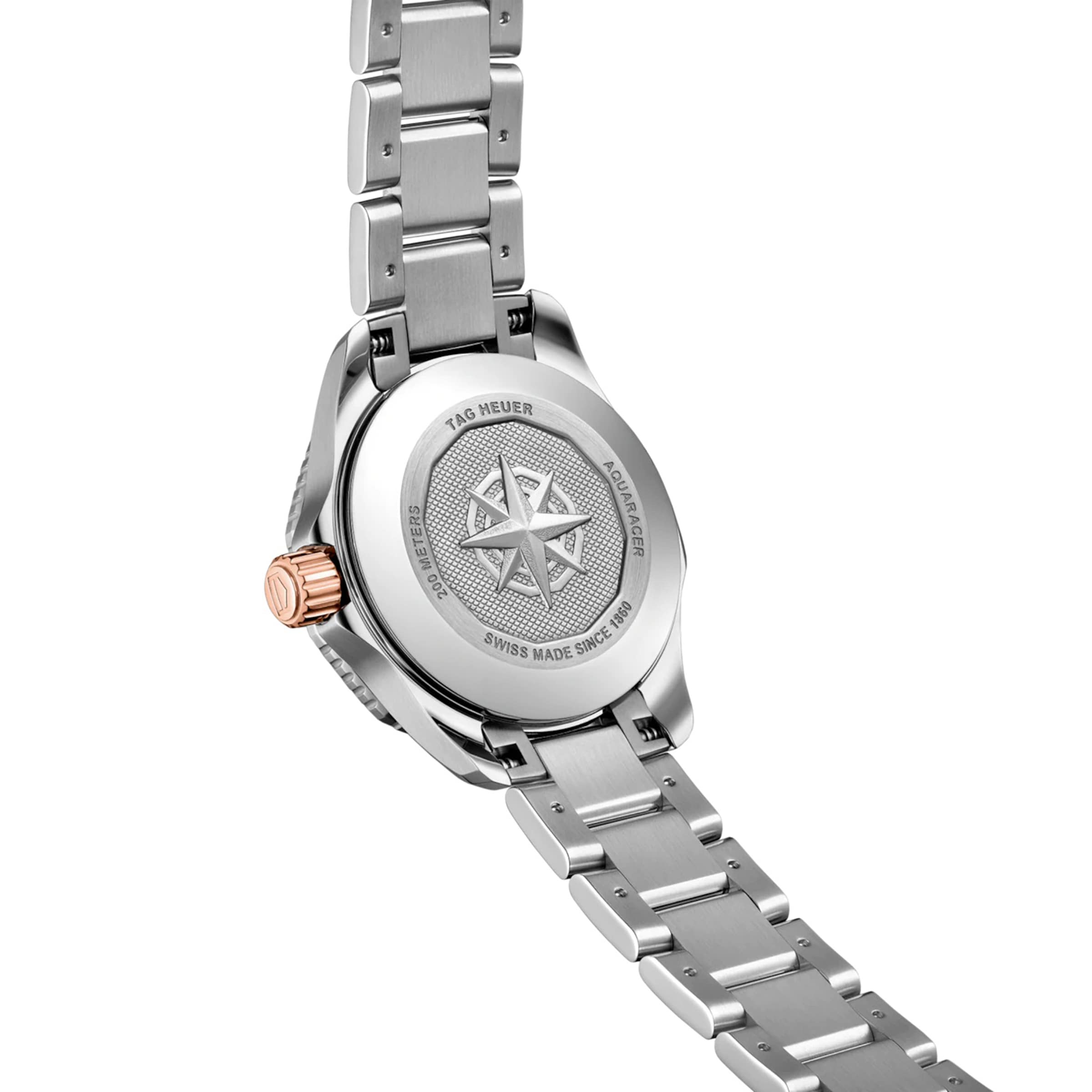 TAG Heuer Aquaracer Replica - 30mm Stainless Steel Quartz Watch - Mother of Pearl Dial - Image 4