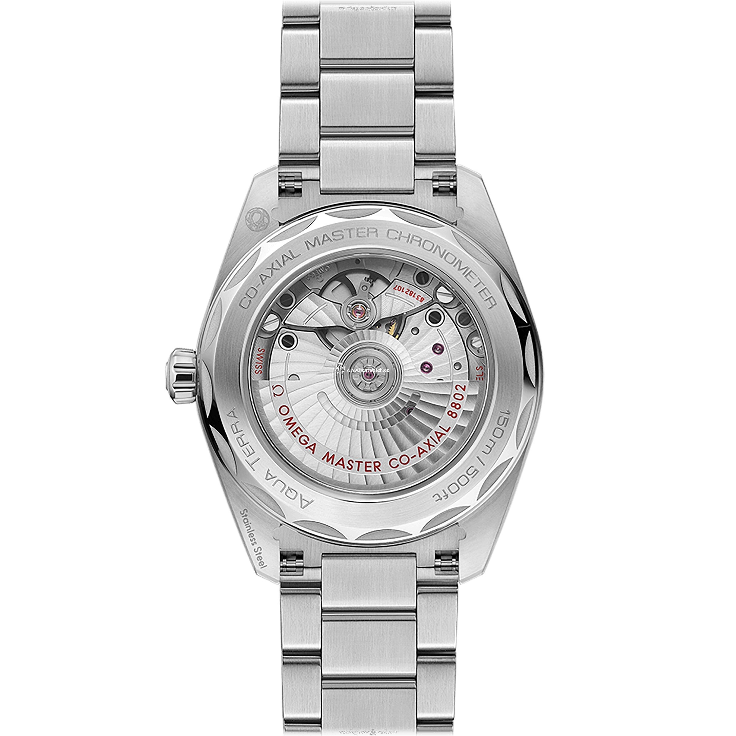 Omega Seamaster Aqua Terra 38mm Automatic Ivory Dial Stainless Steel Watch - Image 2