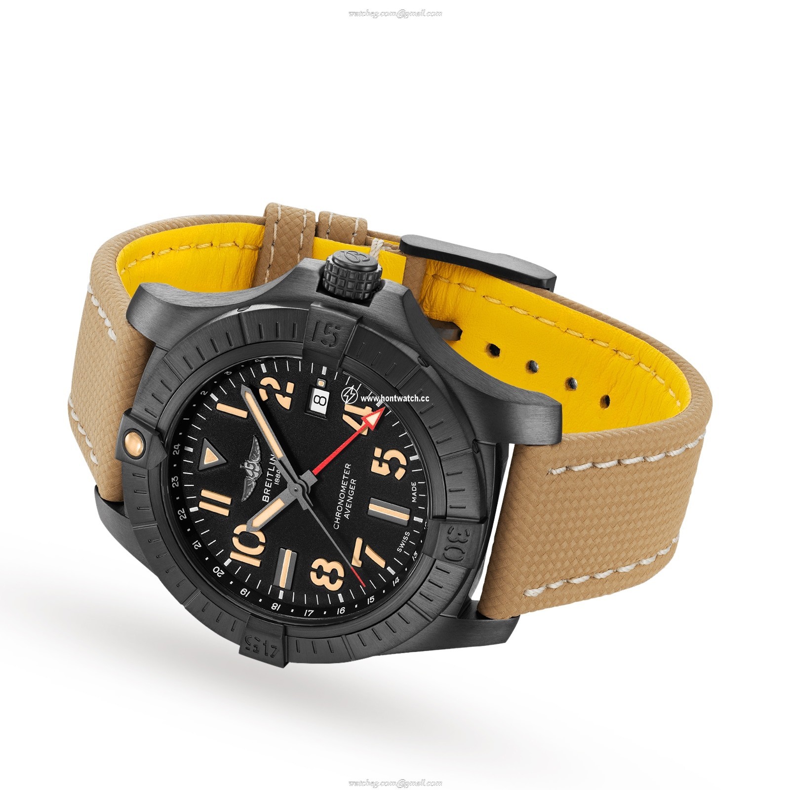 Breitling Avenger Titanium Automatic Black Watch - 45mm | Replica - Image 2