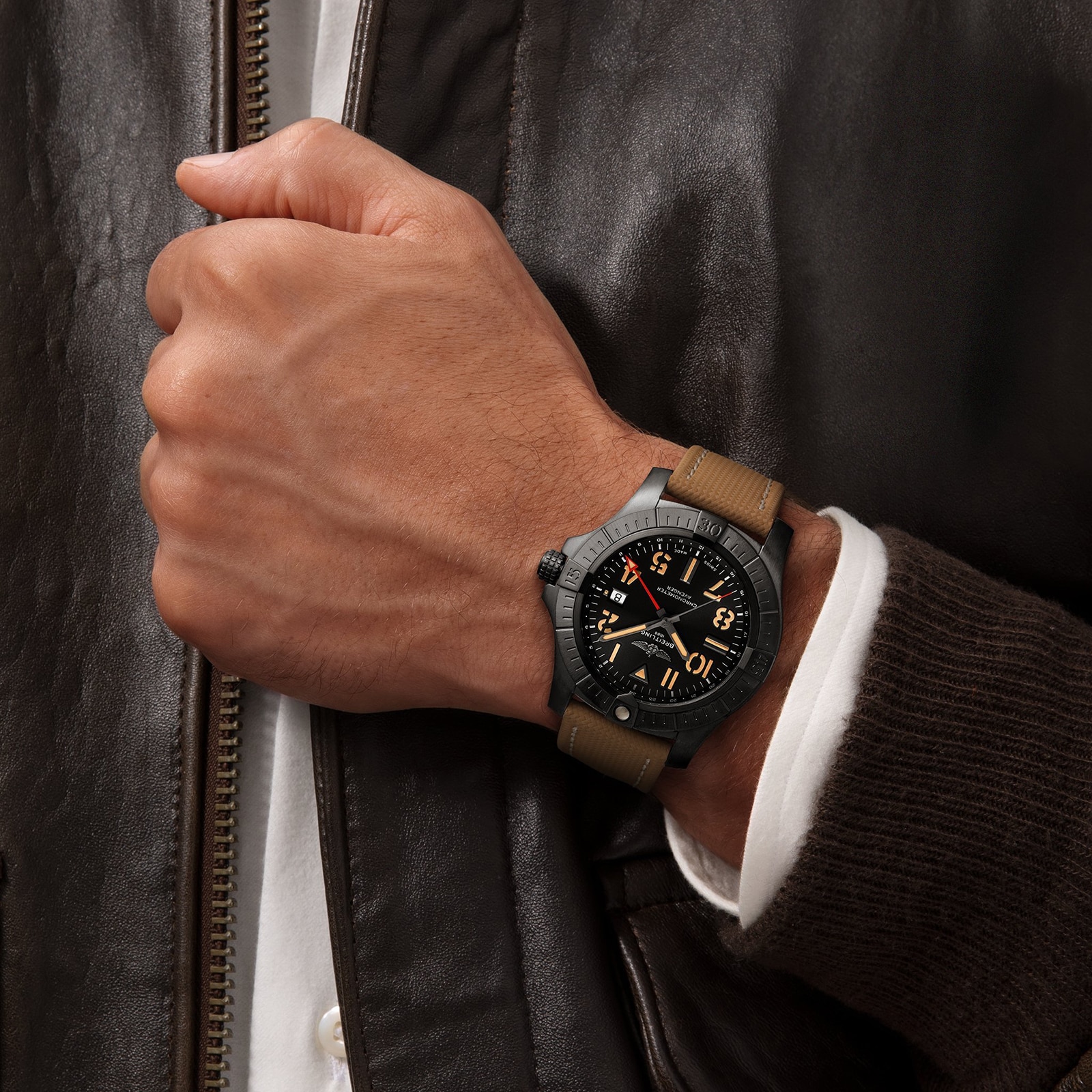 Breitling Avenger Titanium Automatic Black Watch - 45mm | Replica - Image 3