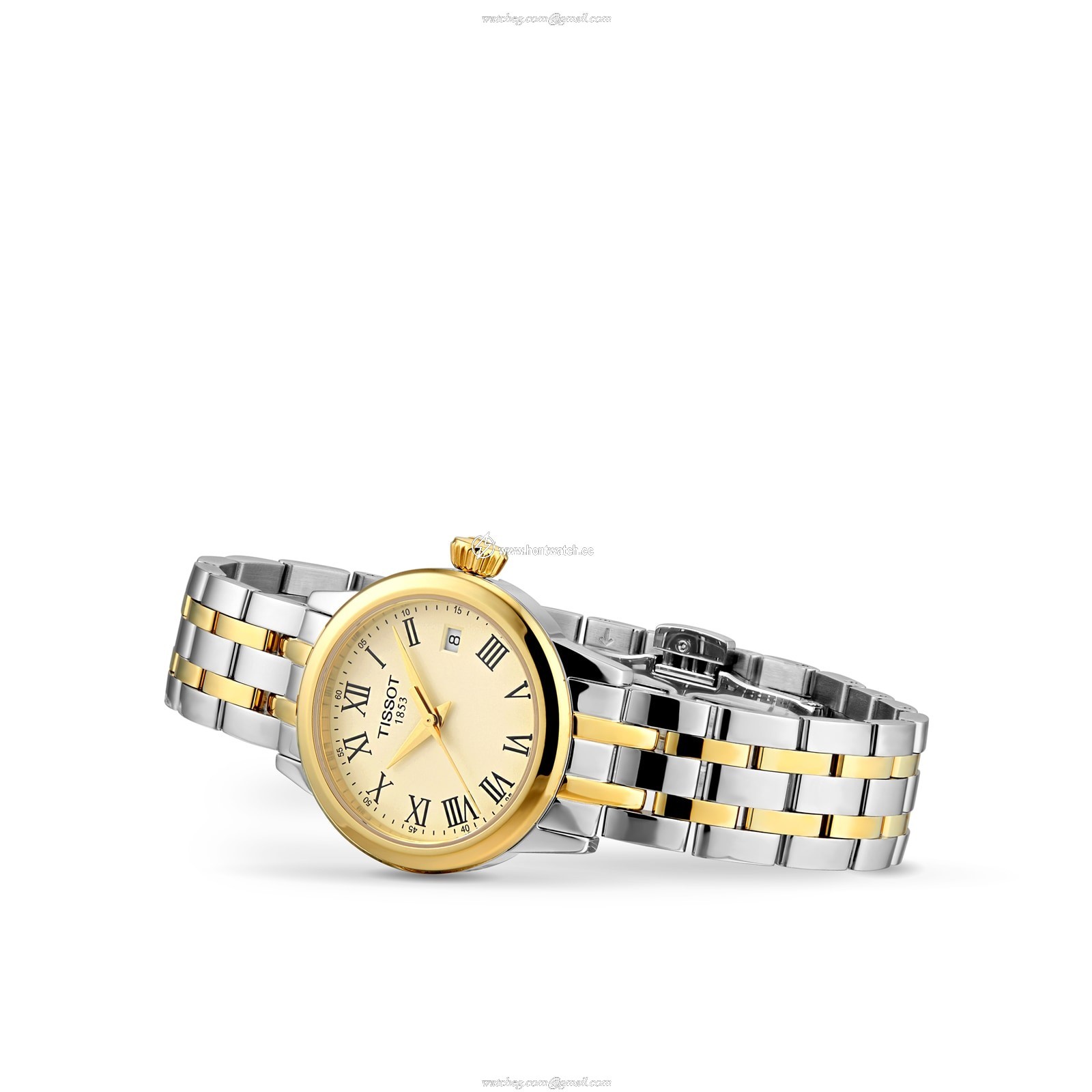 Tissot T-Classic Ladies Gold Watch | 28mm Stainless Steel | Quartz - Image 2