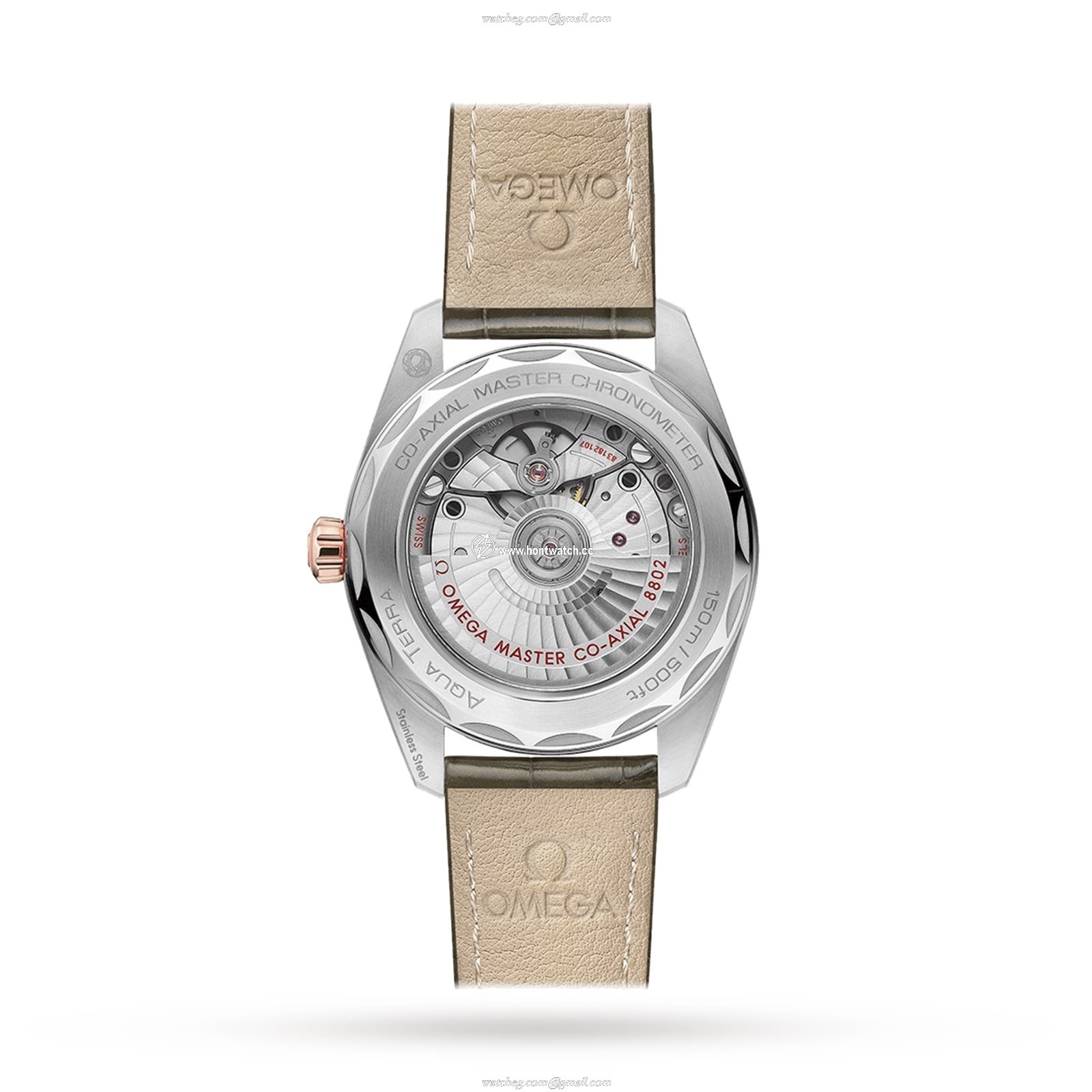 Omega Seamaster Aqua Terra 38mm Automatic Grey Dial - Stainless Steel & Sedna Gold - Image 2