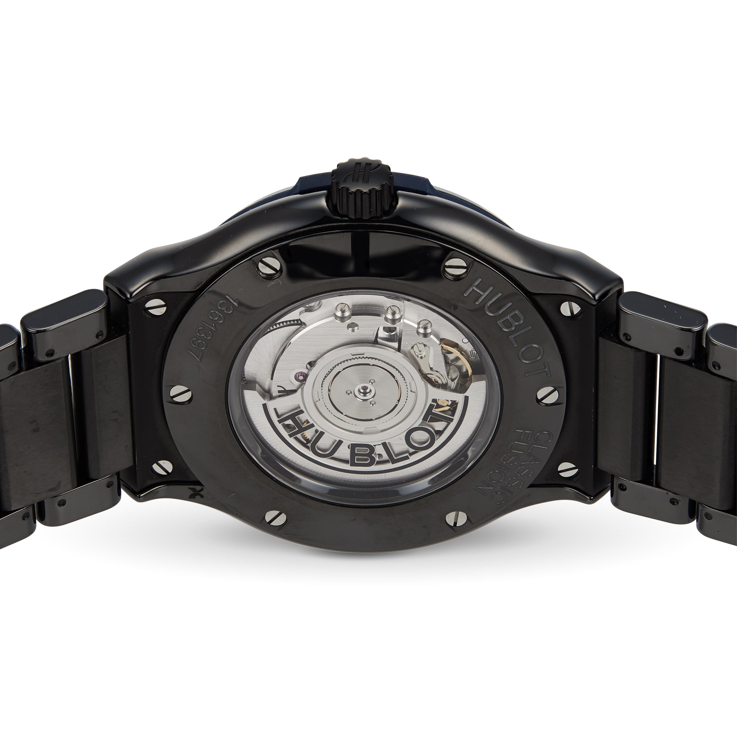 Hublot Classic Fusion Ceramic Automatic Blue Watch - 45mm - Image 4