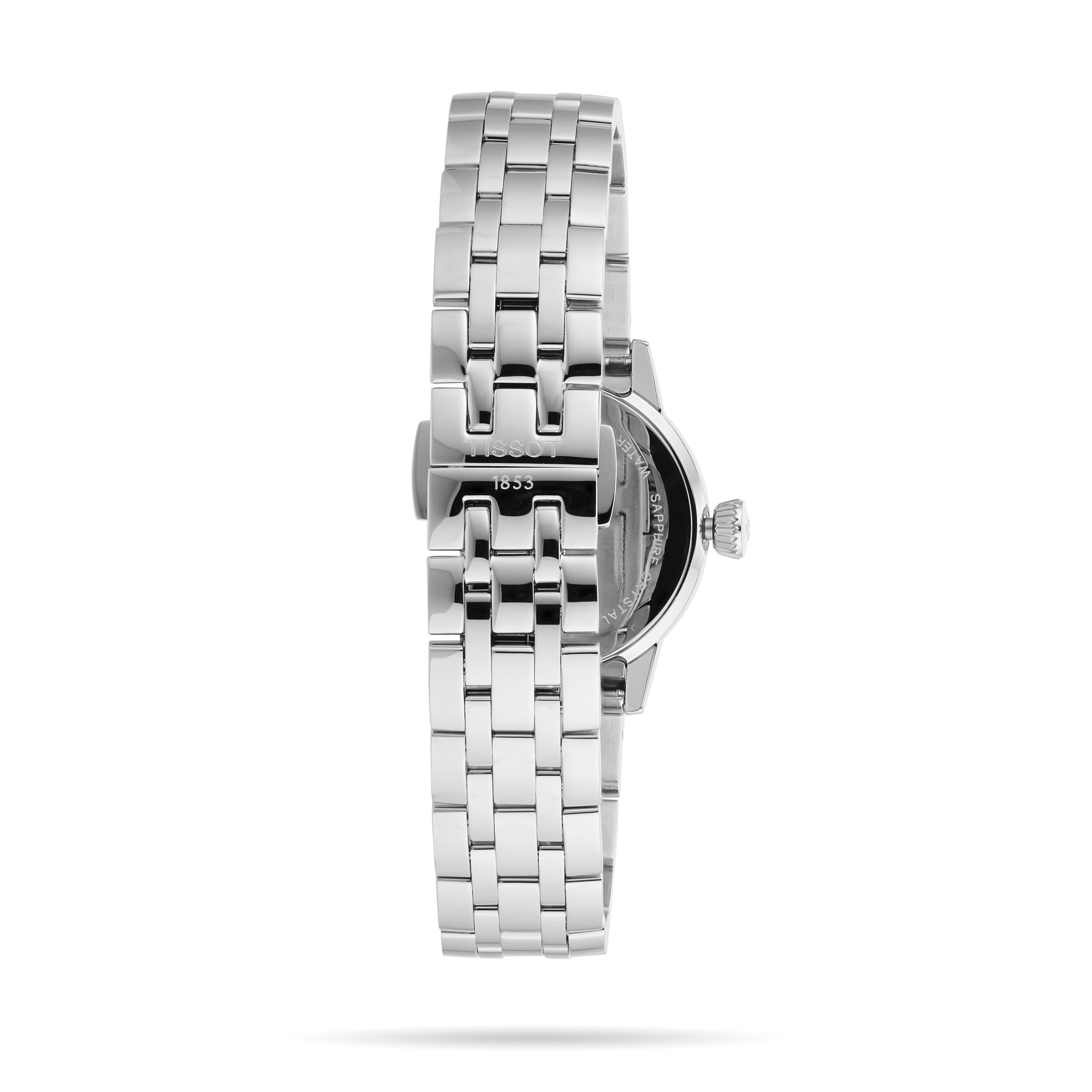 Tissot T-Classic Silver Dial Quartz Watch | 28mm Stainless Steel | Roman Numerals - Image 3