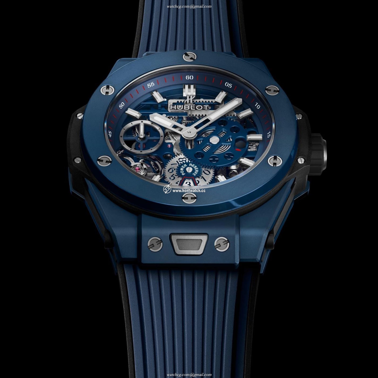 Hublot Big Bang 414.EX.5123.RX | 45mm Blue Ceramic | Manual Winding - Image 2
