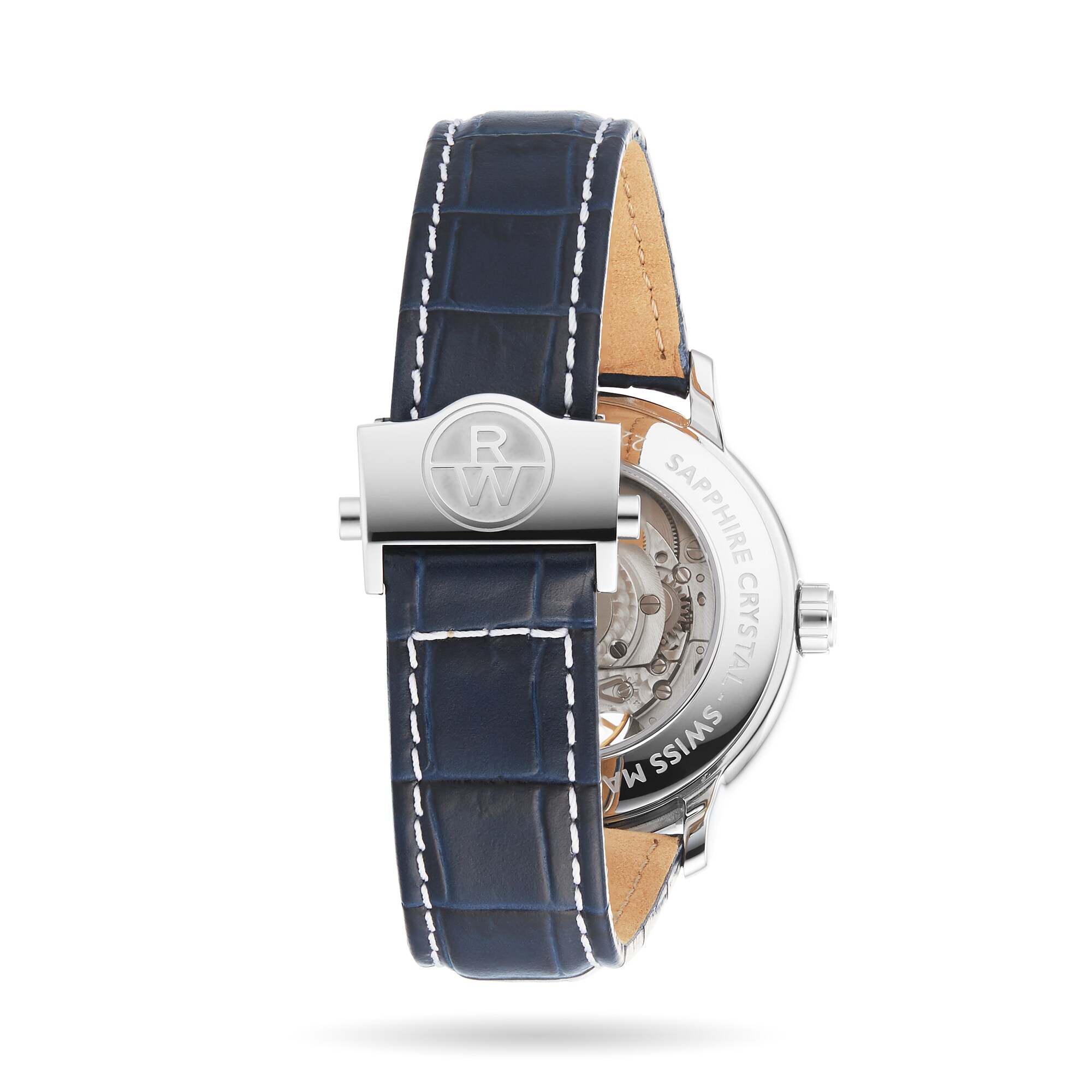 Raymond Weil Maestro Automatic Blue Watch - 40mm Stainless Steel - Image 4