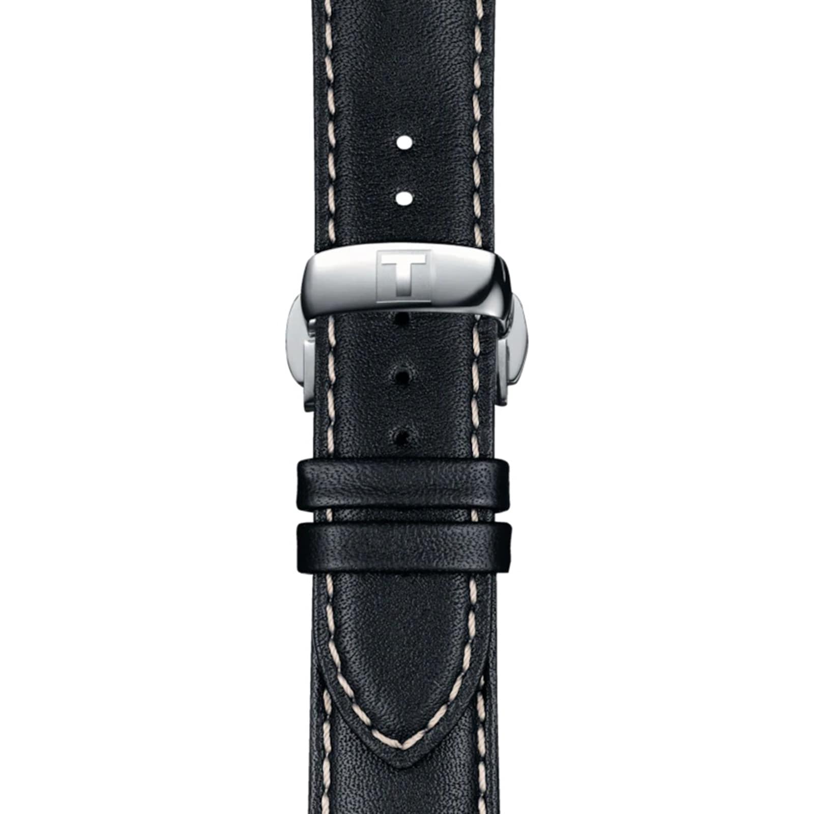 Tissot T-Gold Automatic Watch - 40mm Black Dial - Stainless Steel & Gold - Image 4