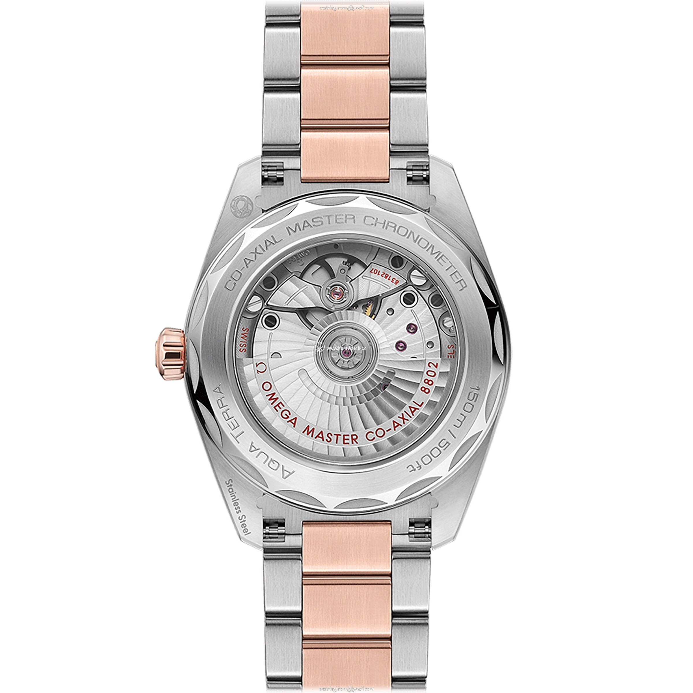 Omega Seamaster Aqua Terra 38mm | Green Dial | Automatic | Steel & Rose Gold - Image 2