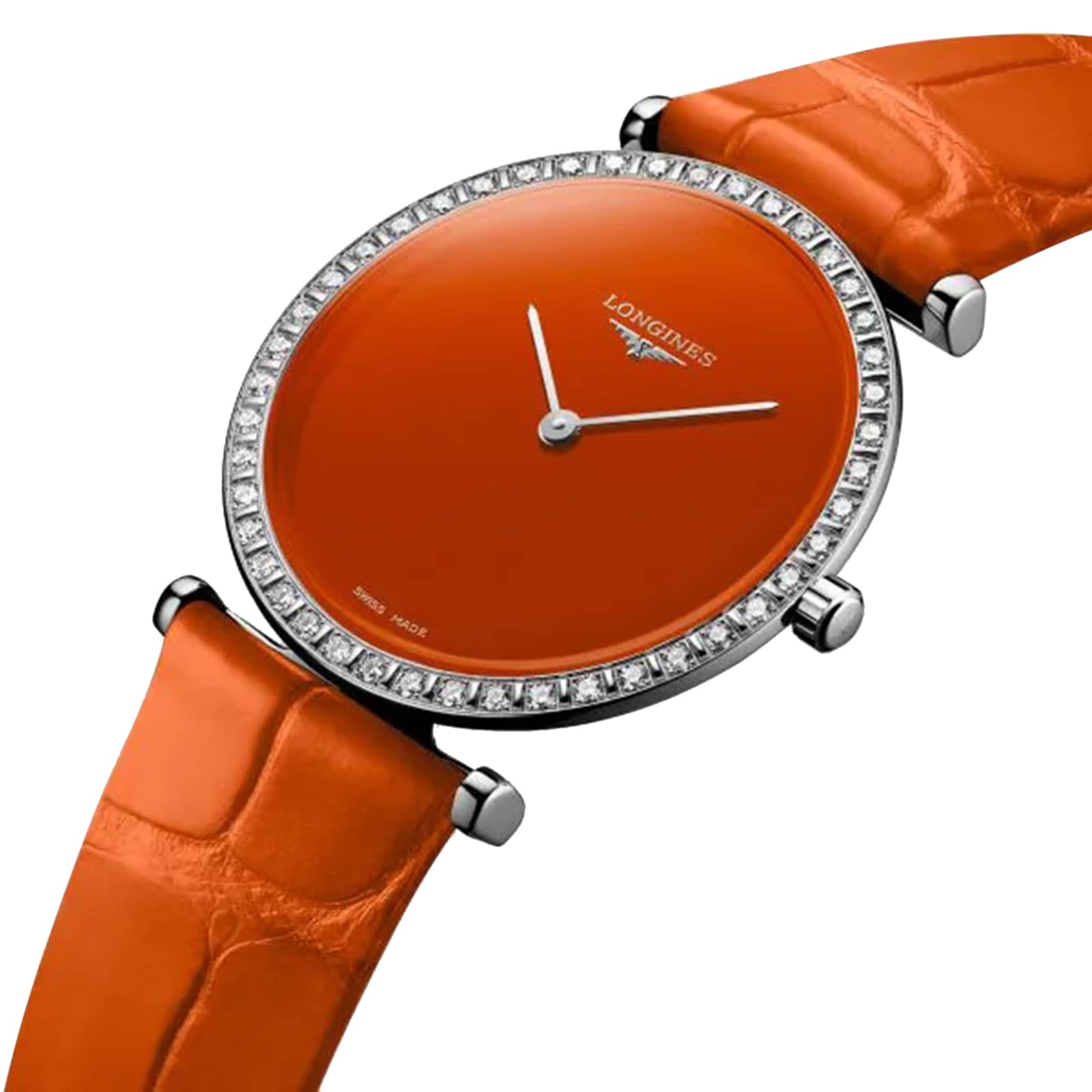 Longines La Grande Classique L45230922 | 29mm Orange Dial | Stainless Steel - Image 4