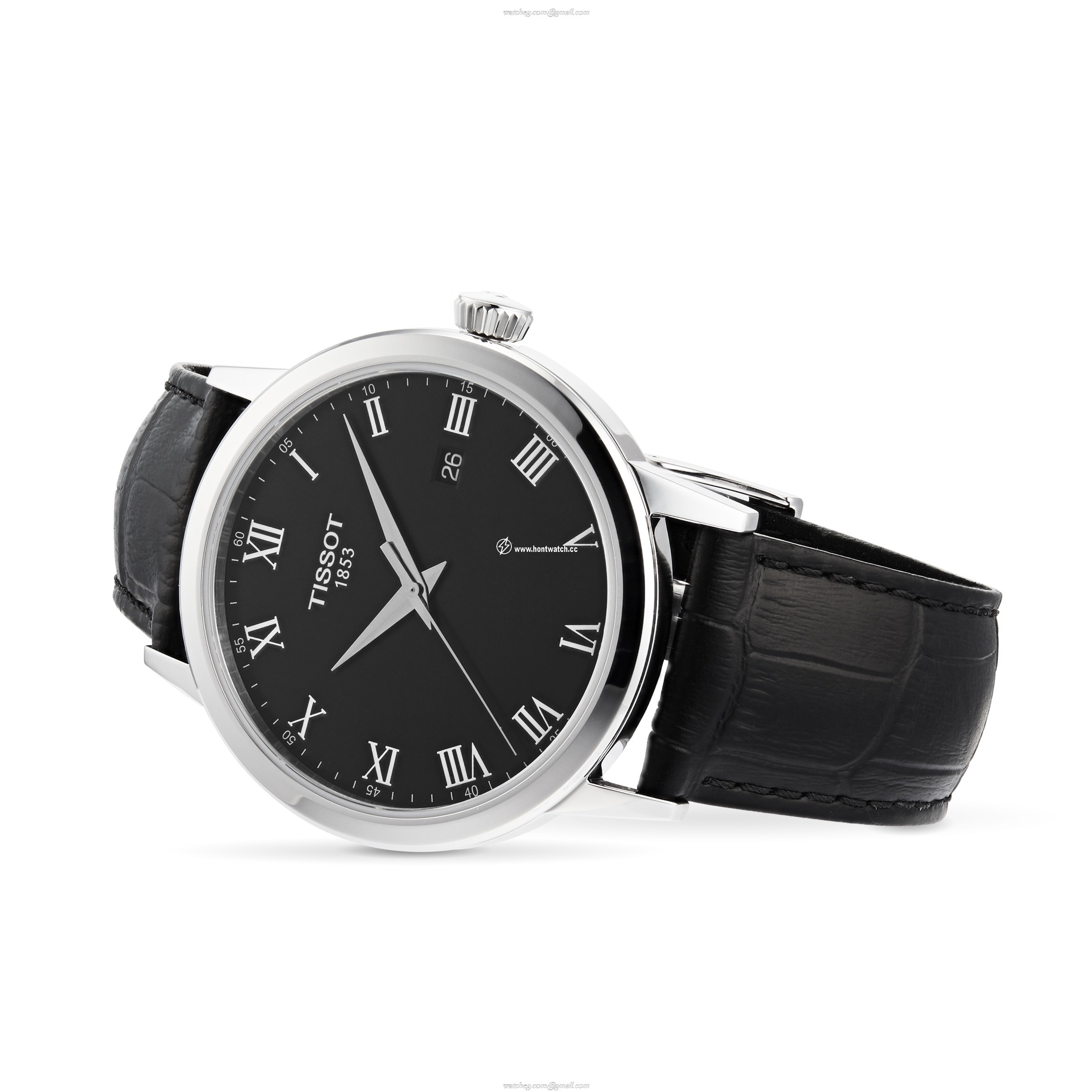 Tissot T-Classic T1294101605300 | 42mm Stainless Steel Quartz Watch - Black - Image 2